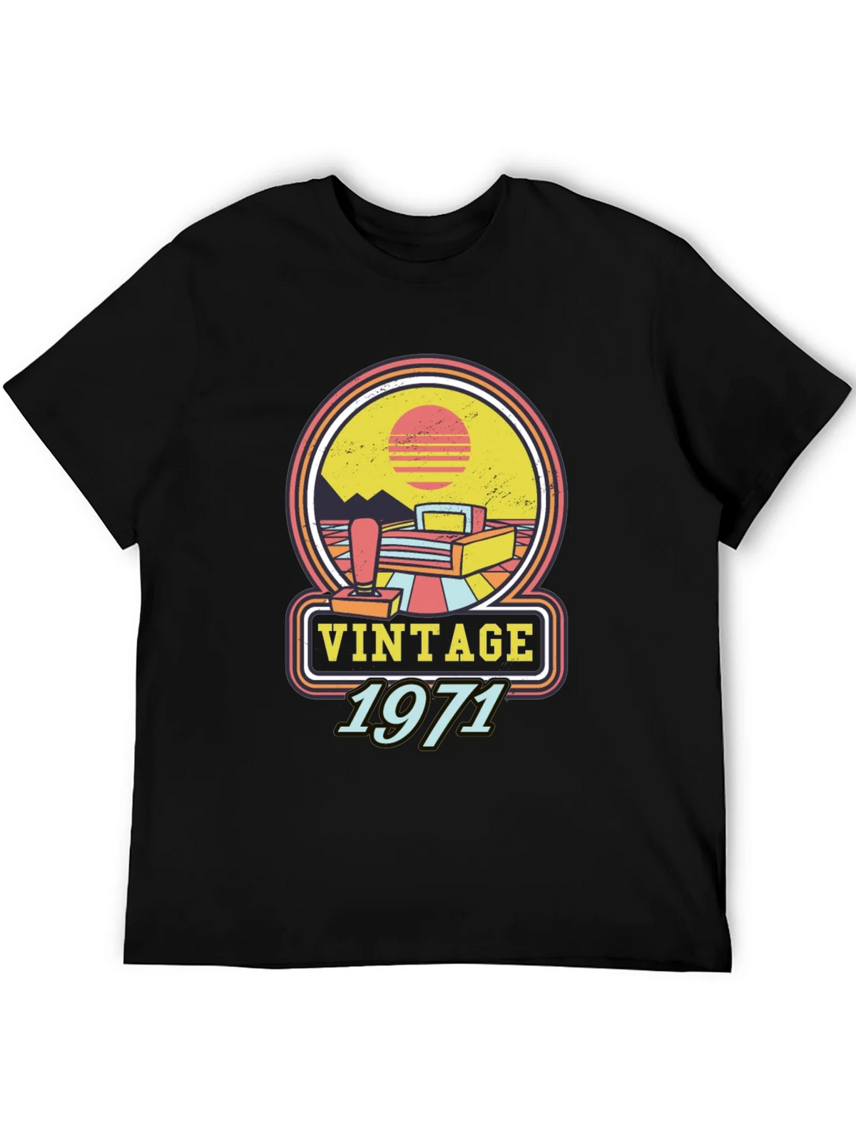 Vintage 1971 Gamer T-Shirt Retro Style product image 8