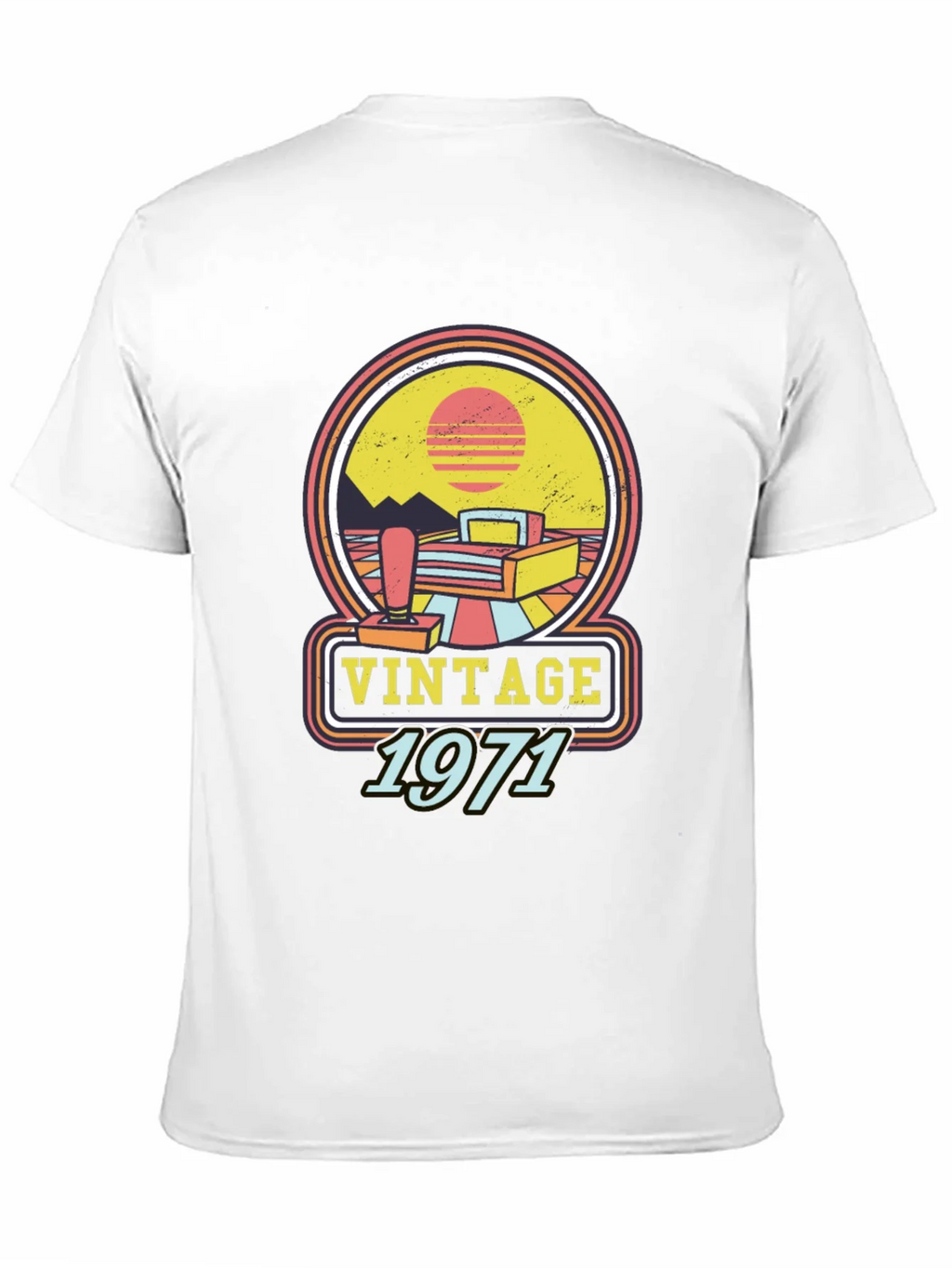 Vintage 1971 Gamer T-Shirt Retro Style product image 2