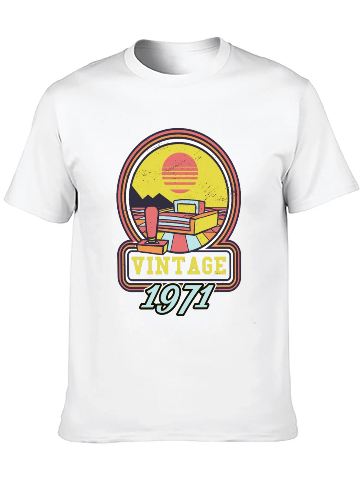 Vintage 1971 Gamer T-Shirt Retro Style product image 12