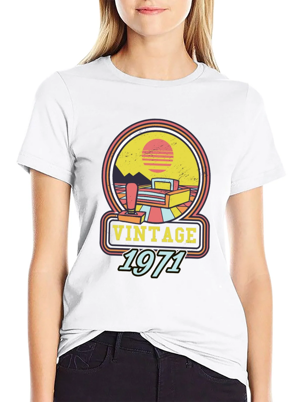 Vintage 1971 Gamer T-Shirt Retro Style product image 11