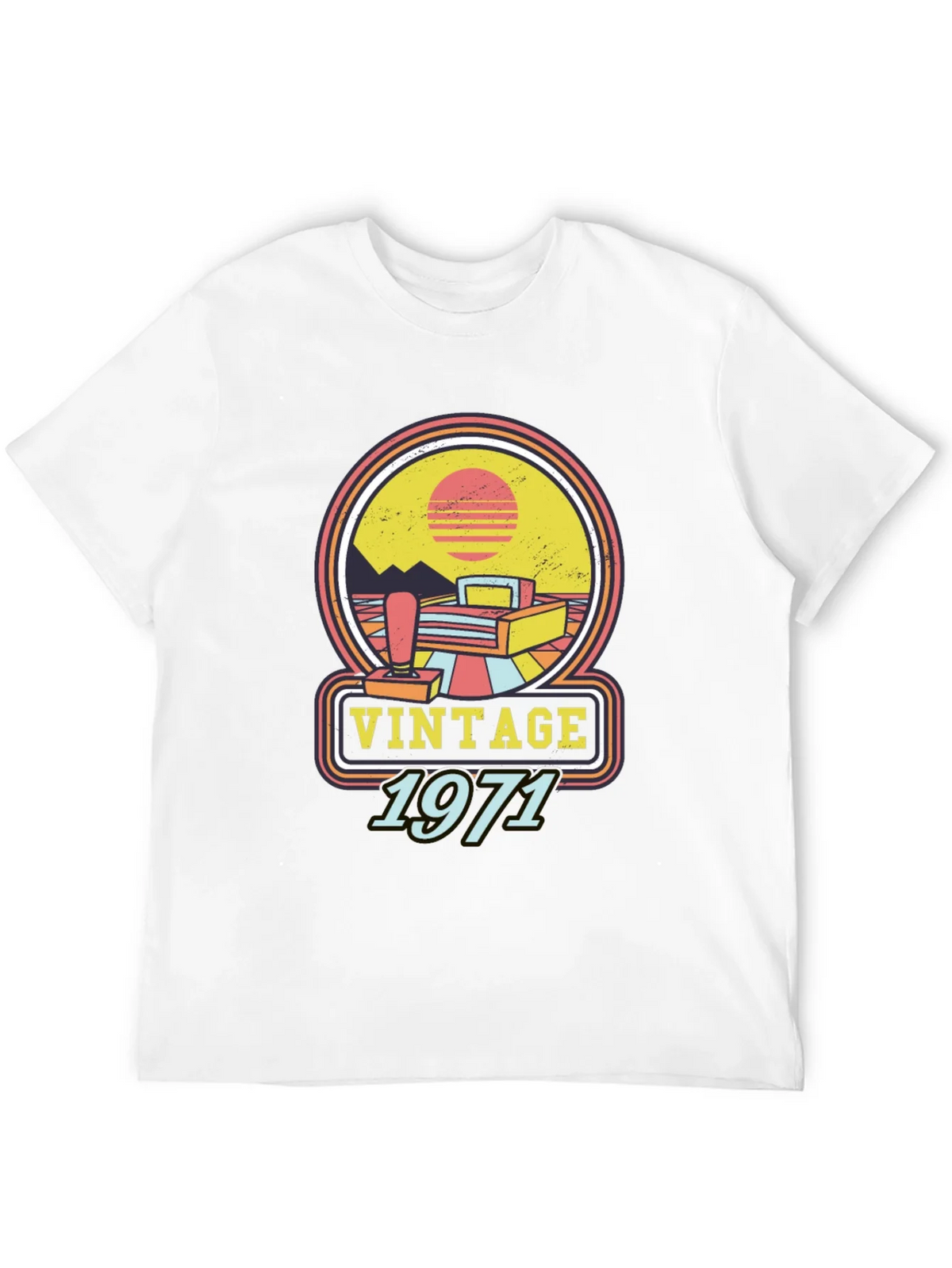 Vintage 1971 Gamer T-Shirt Retro Style product image 3