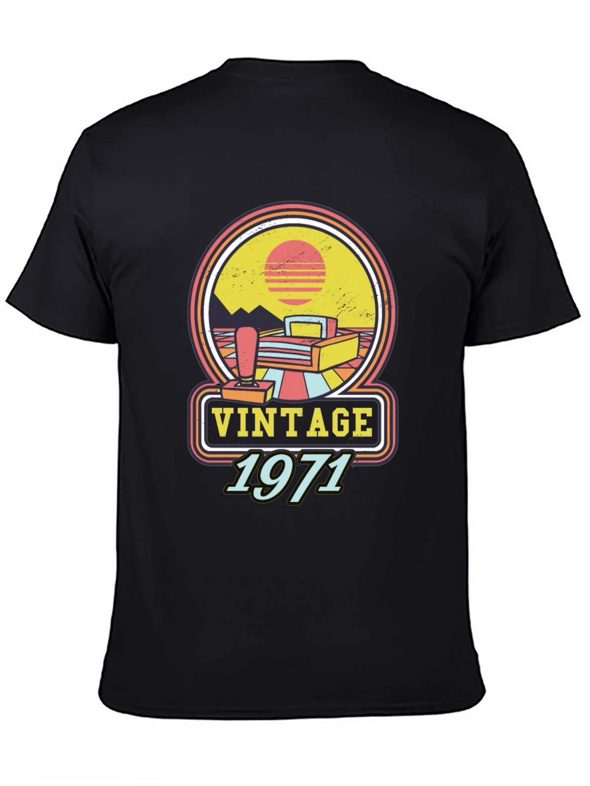 Vintage 1971 Gamer T-Shirt Retro Style product image 7