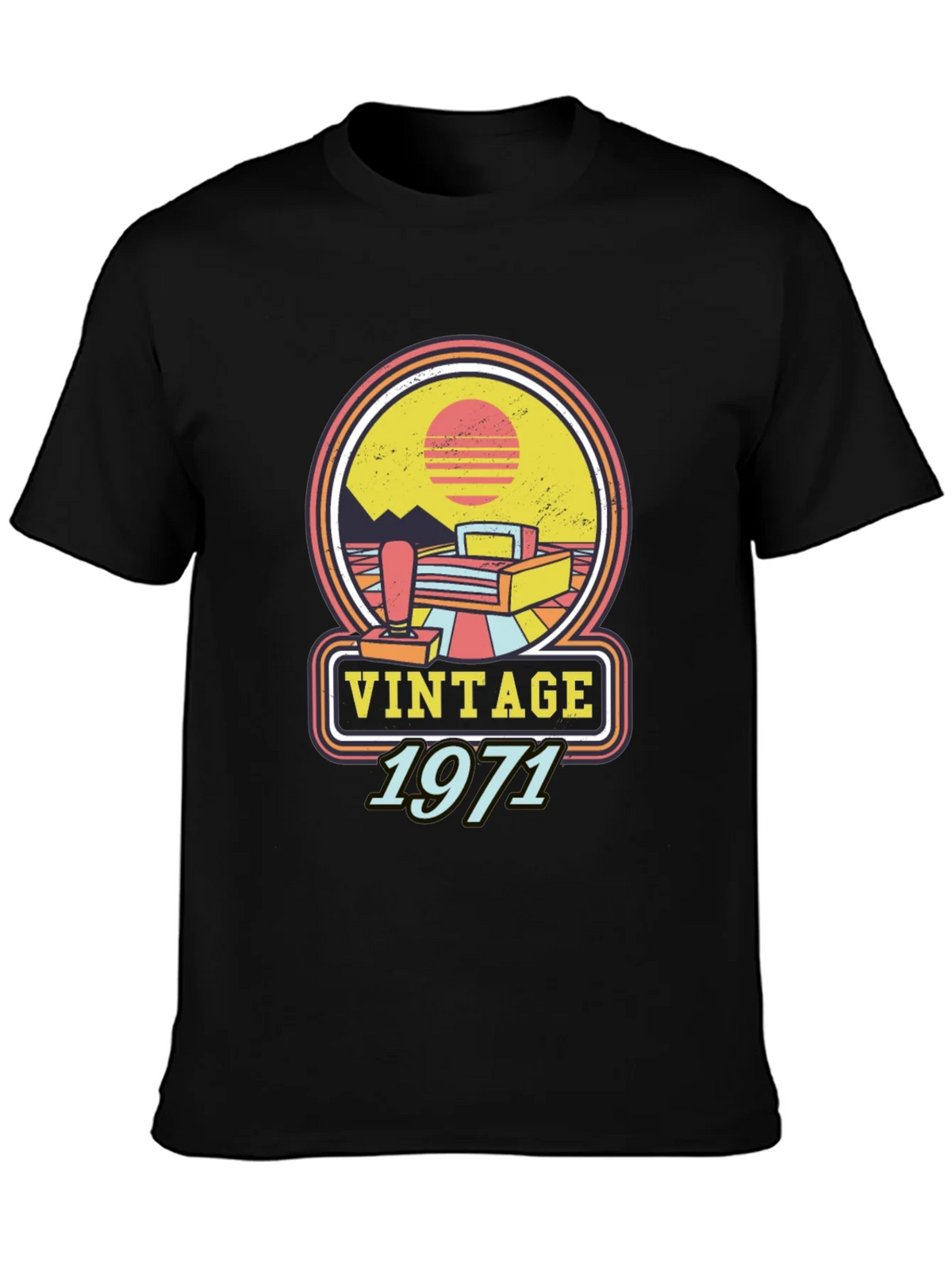 Vintage 1971 Gamer T-Shirt Retro Style product image 6