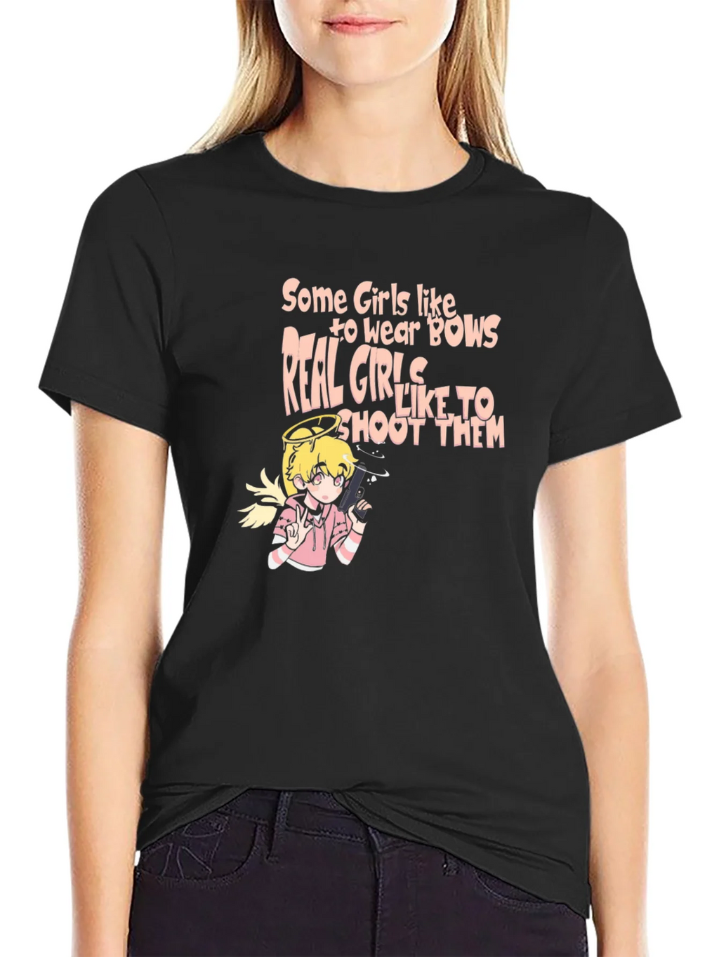 Real Girls Like to Shoot Them Tee product image 5