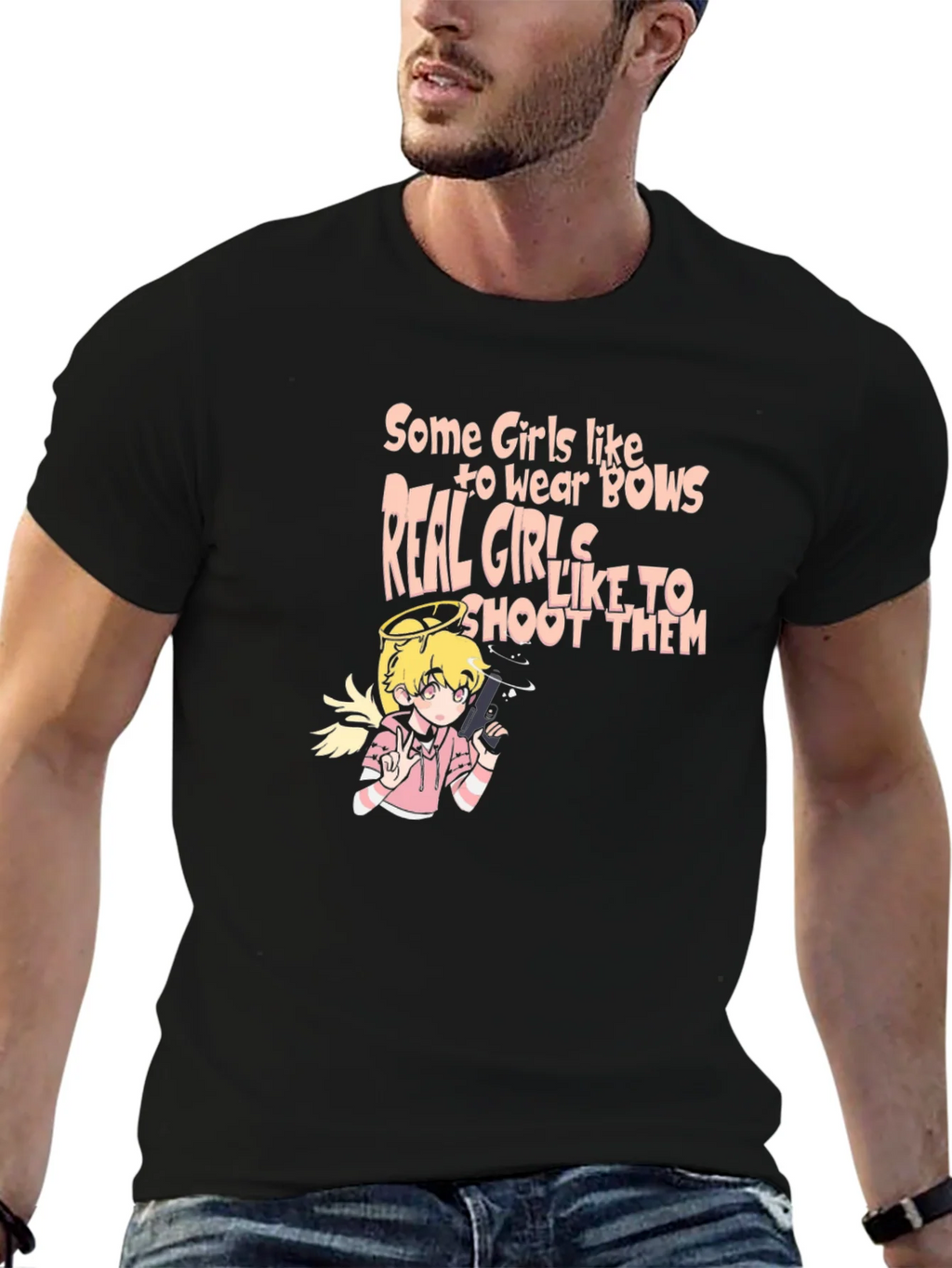 Real Girls Like to Shoot Them Tee product image 9