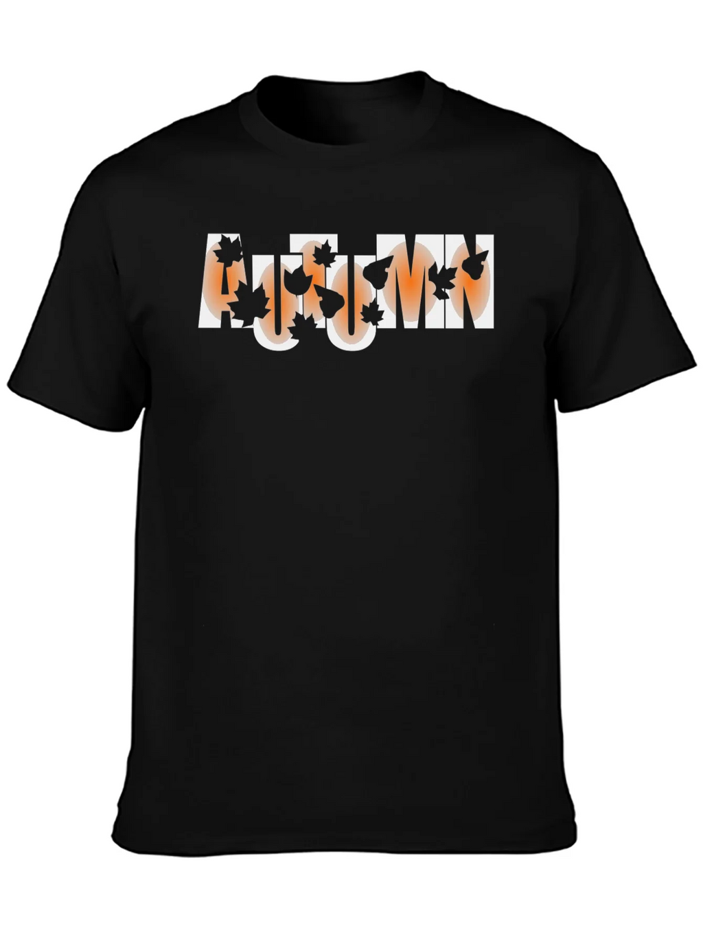 Autumn Leaves Graphic Tee - Mens Black T-Shirt product image 6