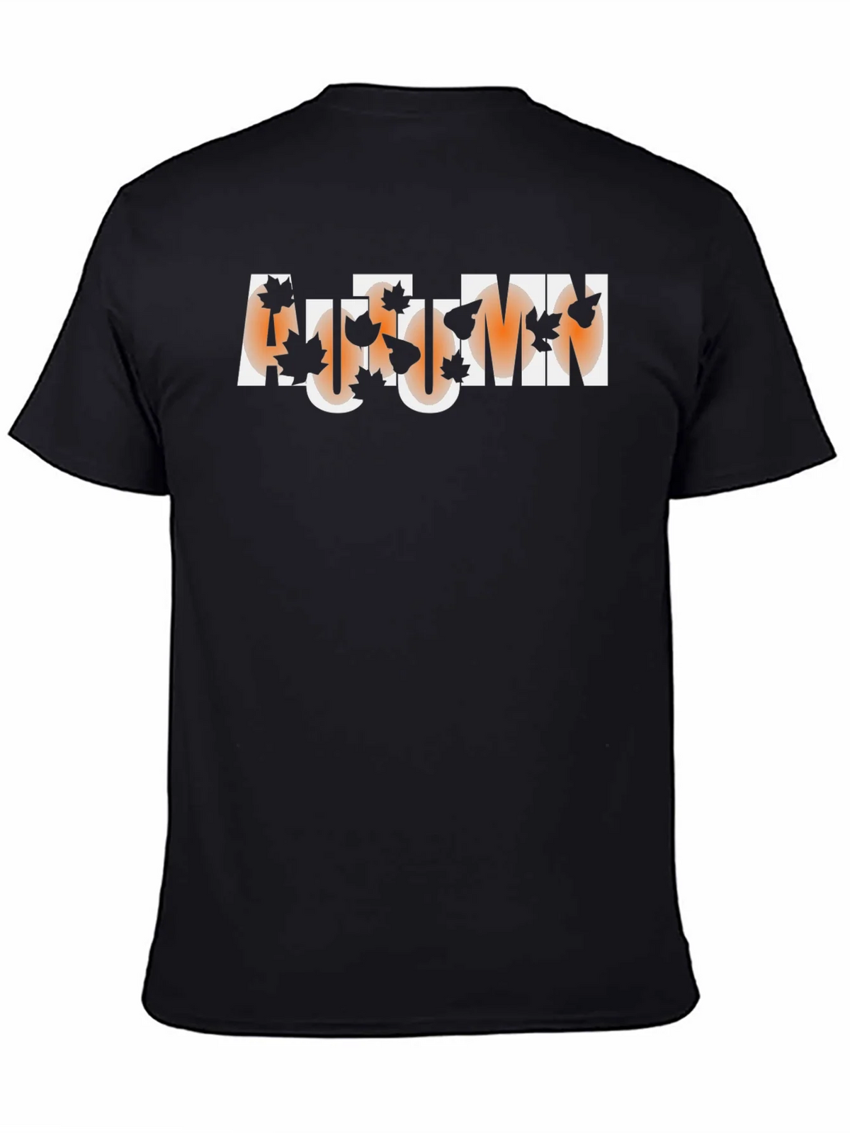 Autumn Leaves Graphic Tee - Mens Black T-Shirt product image 7