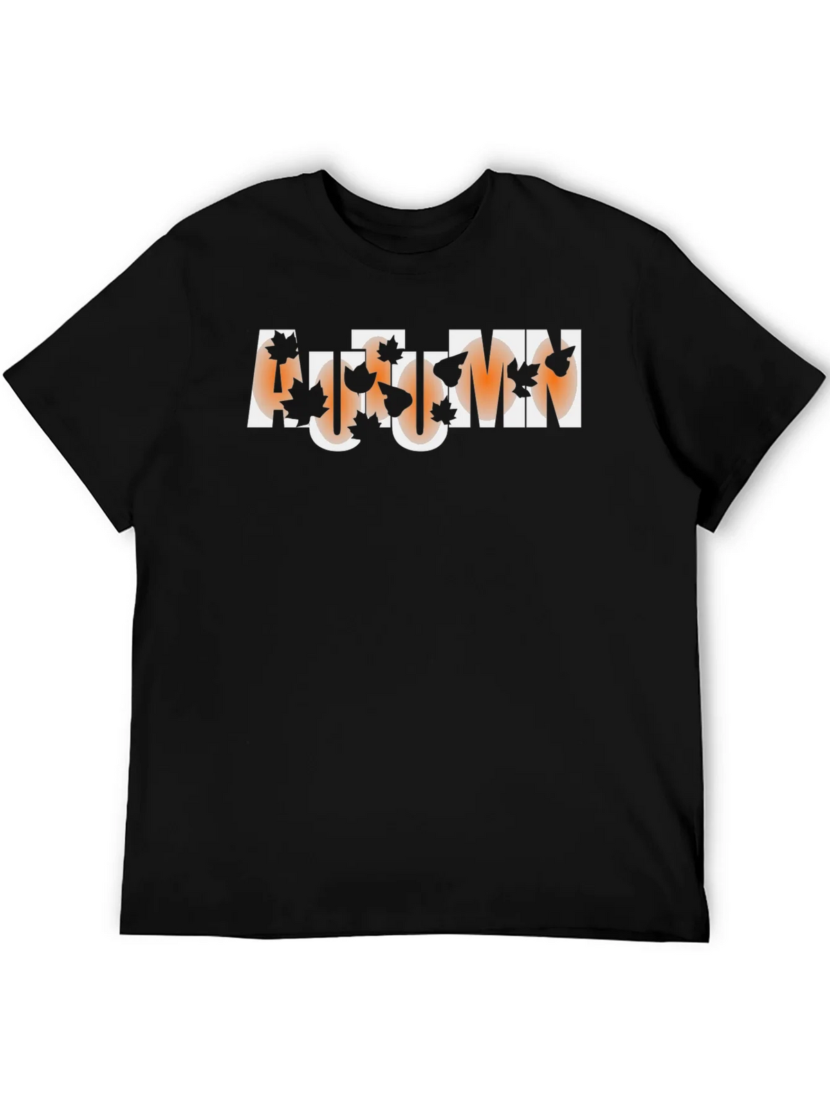 Autumn Leaves Graphic Tee - Mens Black T-Shirt product image 8