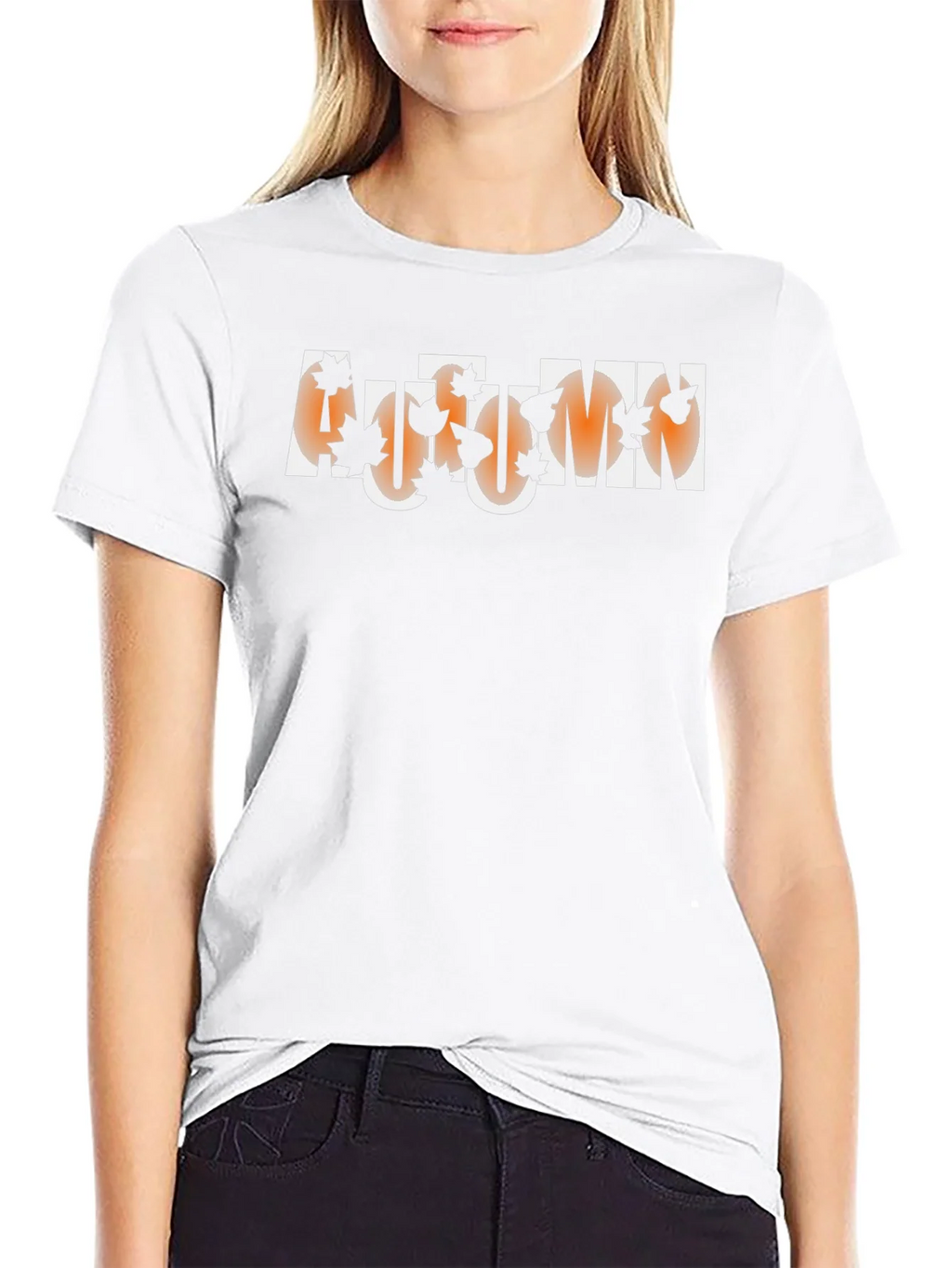 Autumn Leaves Graphic Tee - Mens Black T-Shirt product image 11
