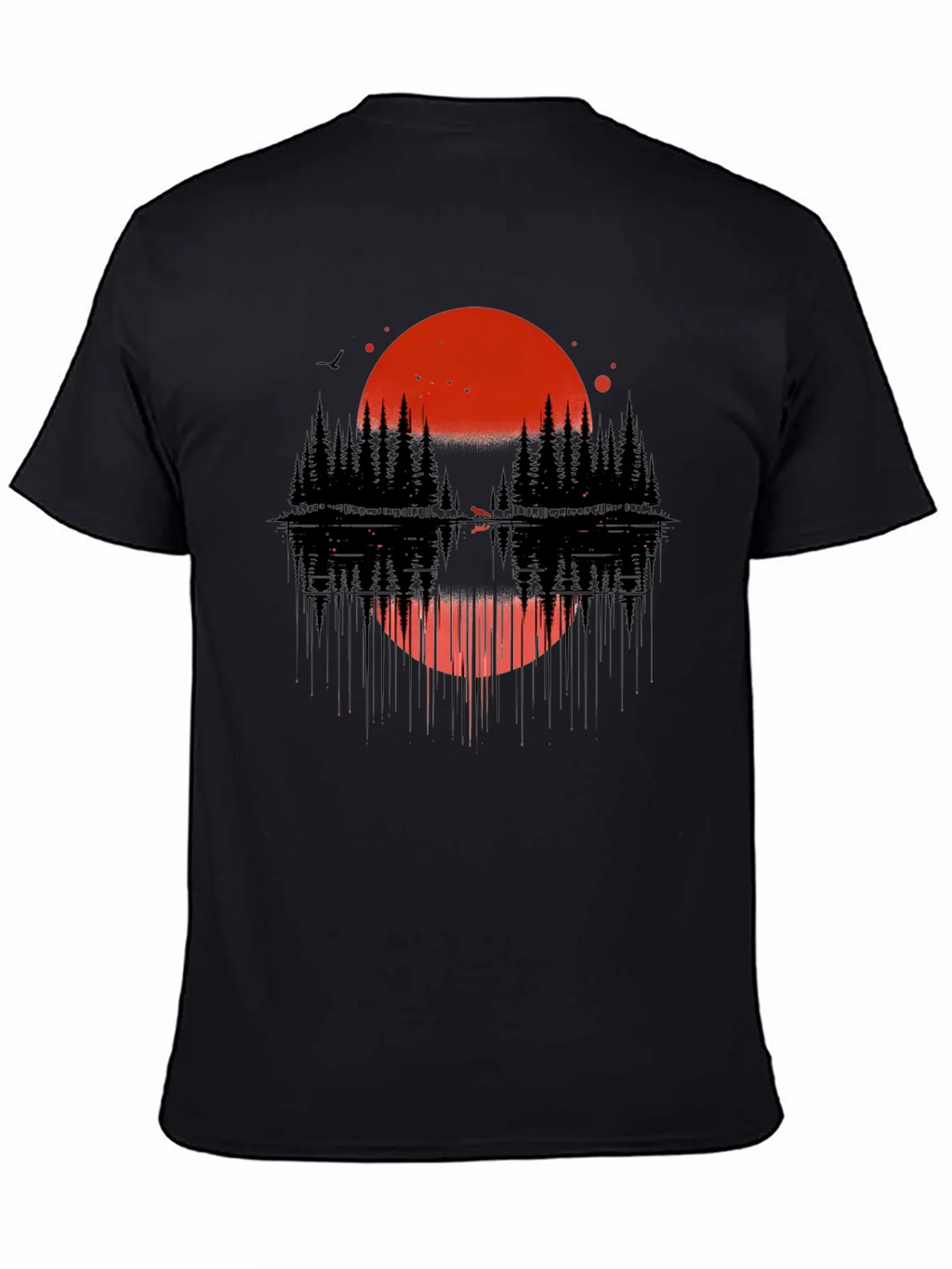 Sunset Forest Graphic Tee - Nature Inspired Design product image 7