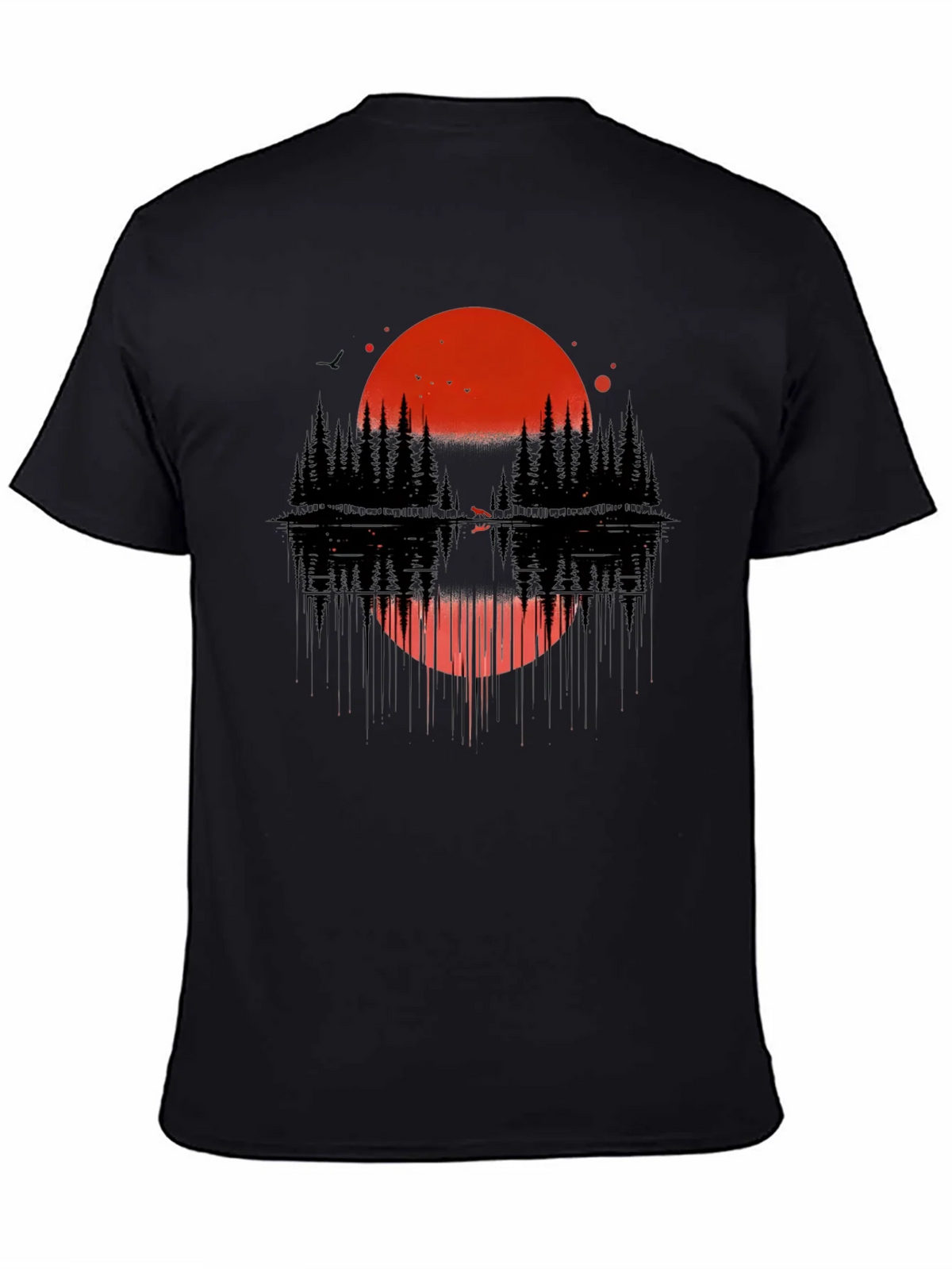 Sunset Forest Graphic Tee - Nature Inspired Design product image 7