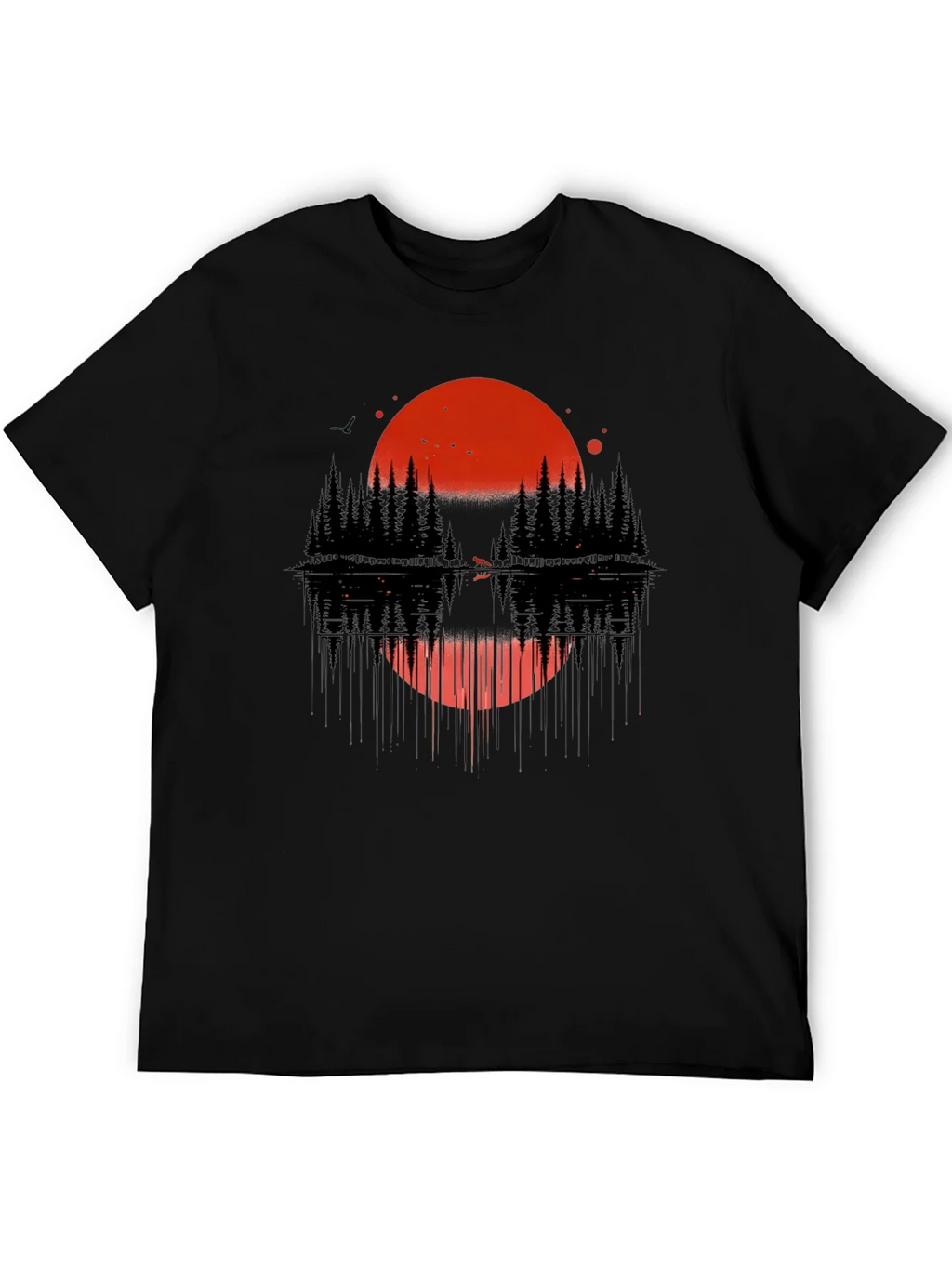 Sunset Forest Graphic Tee - Nature Inspired Design product image 8