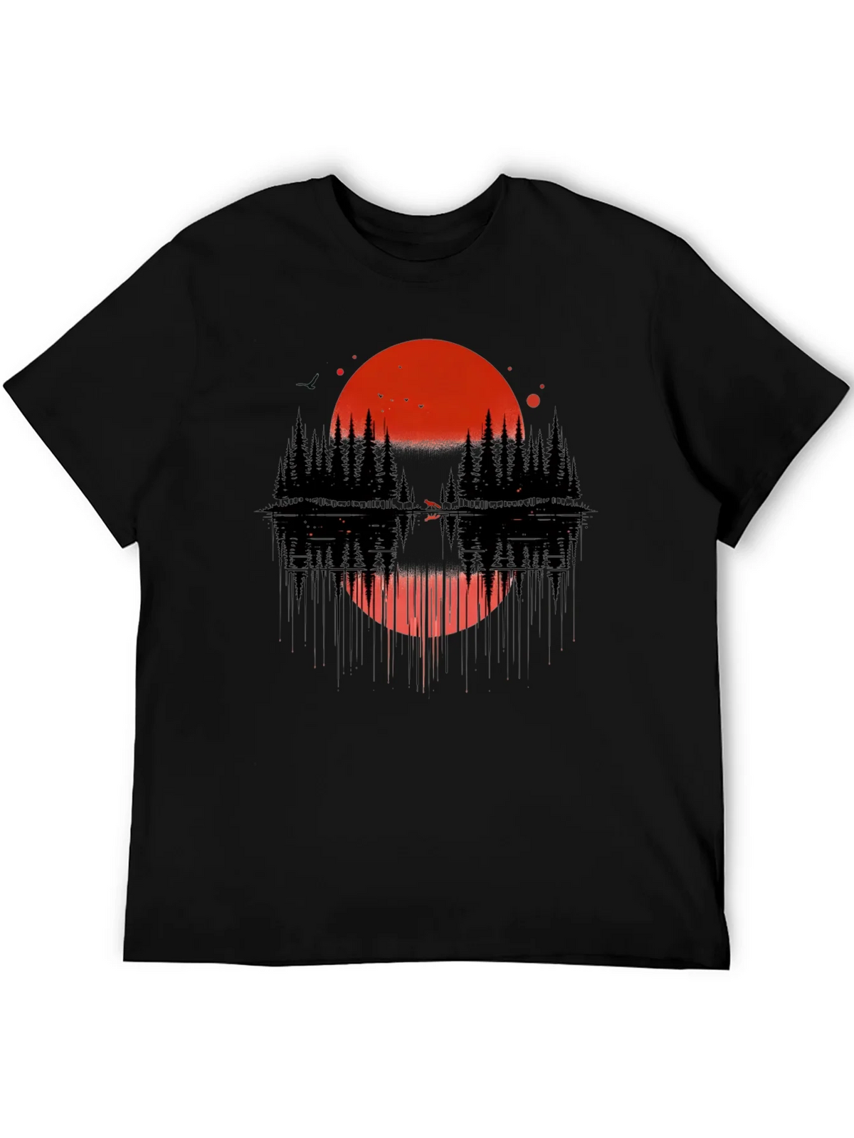 Sunset Forest Graphic Tee - Nature Inspired Design product image 8