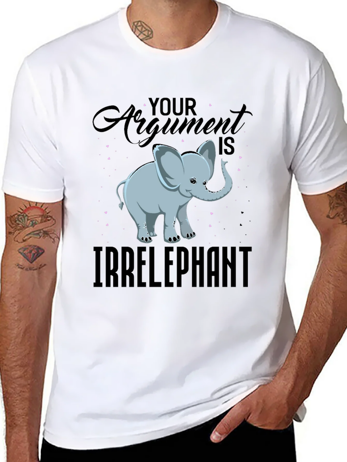 Irrelephant T-Shirt - Funny Argument Tee product image 10