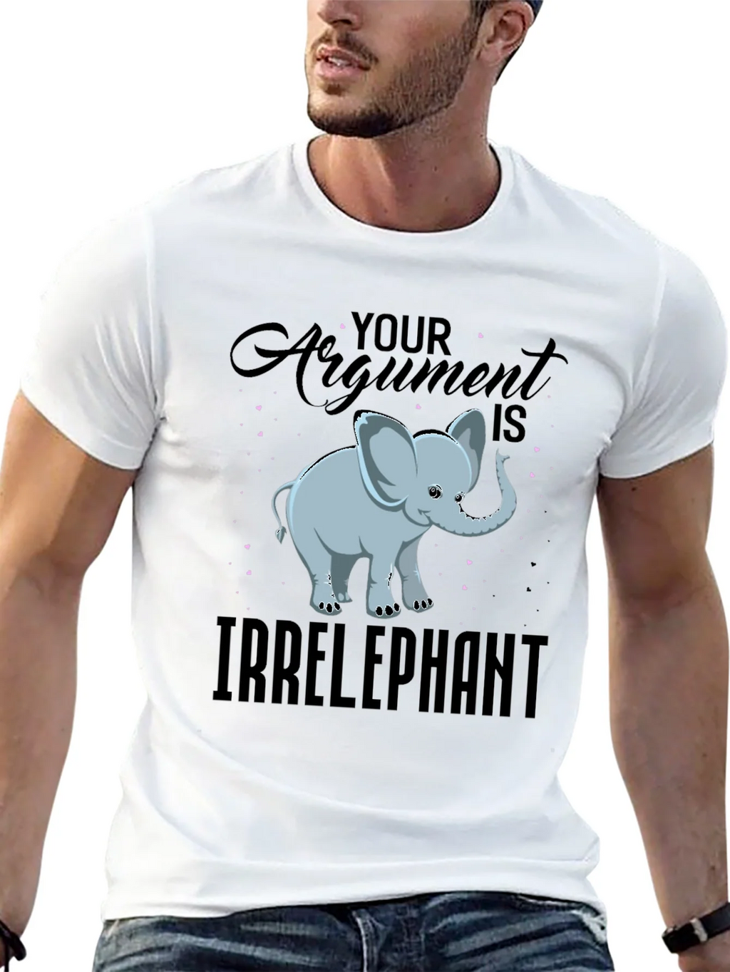 Irrelephant T-Shirt - Funny Argument Tee product image 4
