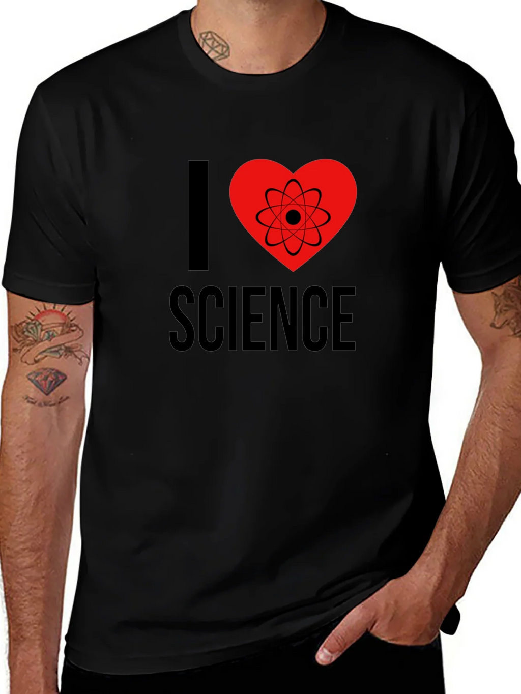 I Heart Science T-Shirt - Geeky & Stylish Tee product image 1