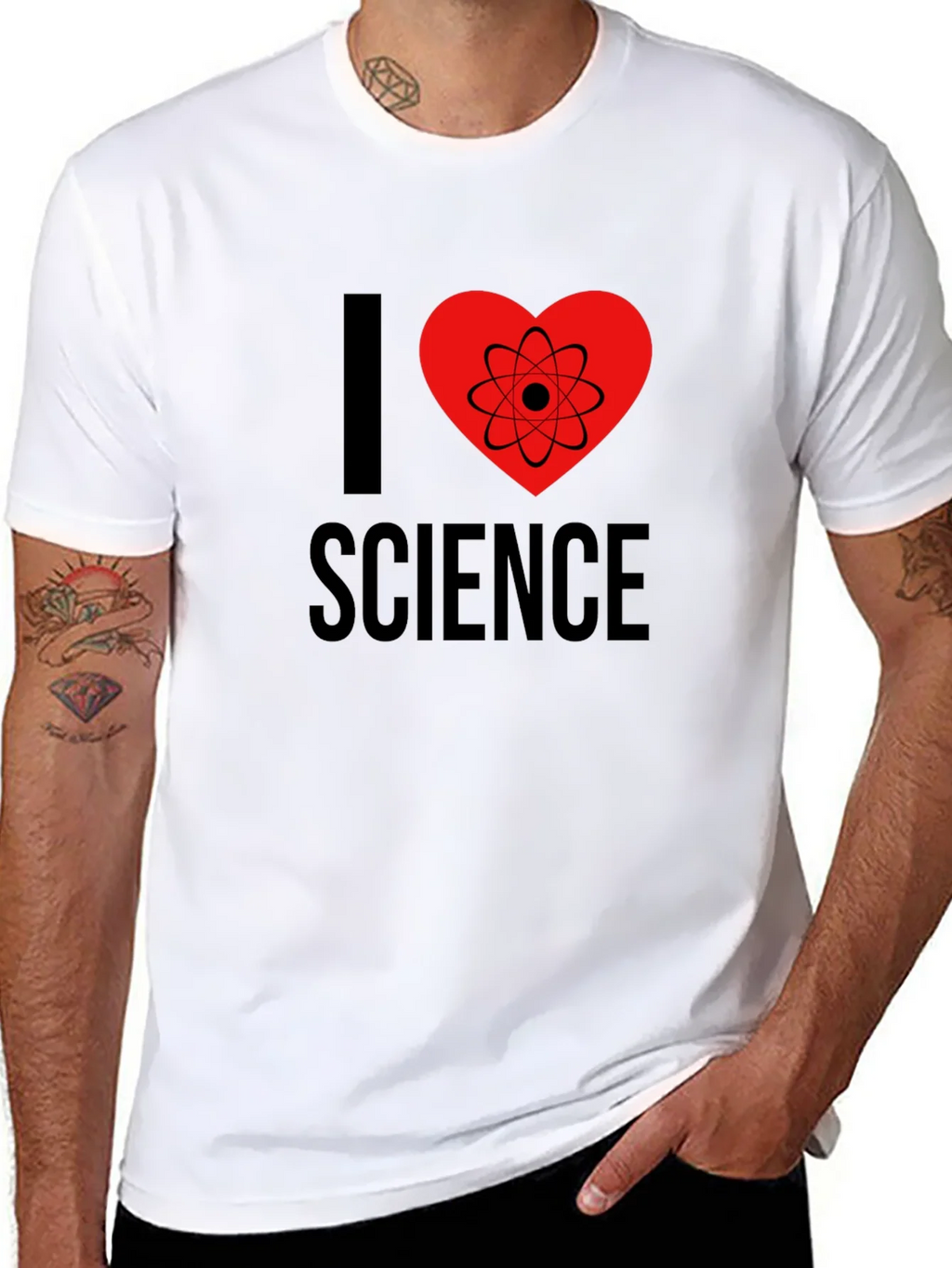 I Heart Science T-Shirt - Geeky & Stylish Tee product image 10