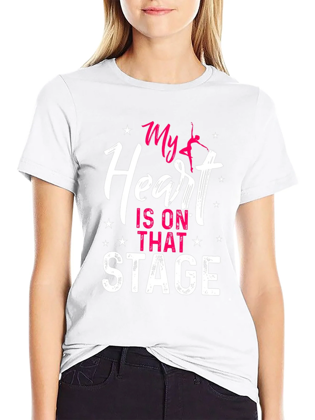 My Heart Is On That Stage T-Shirt product image 11