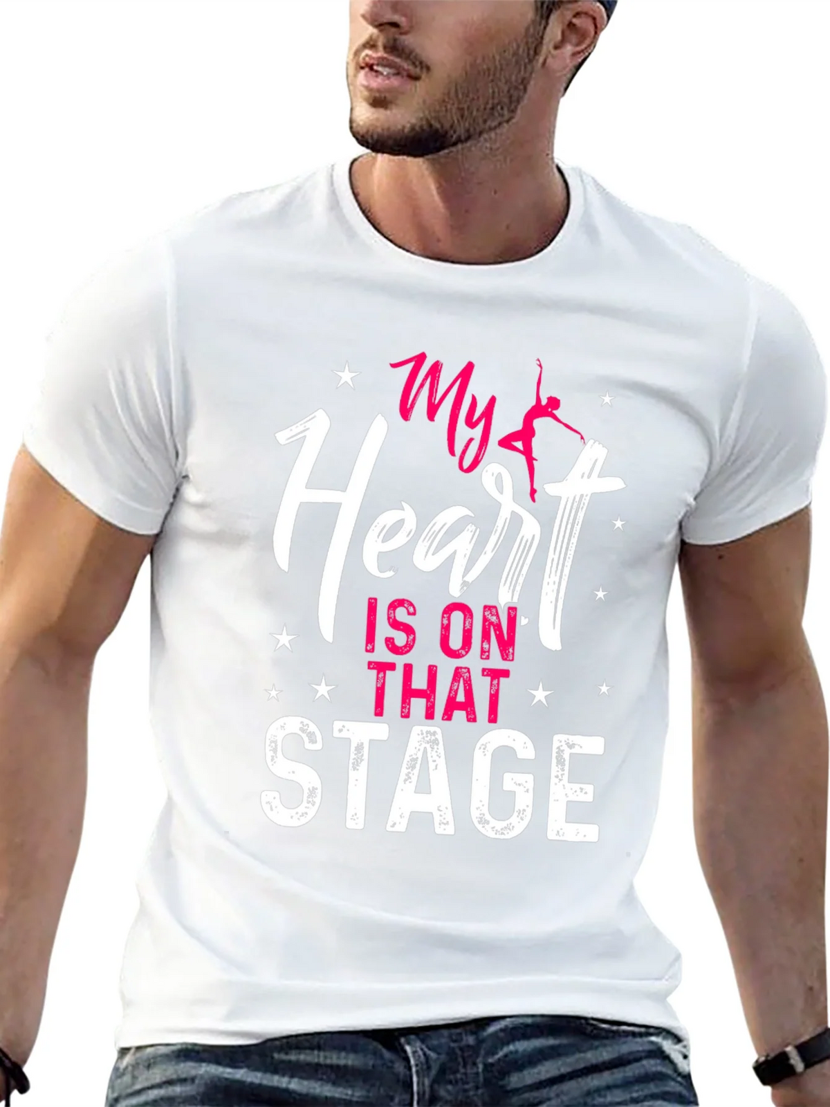 My Heart Is On That Stage T-Shirt product image 4