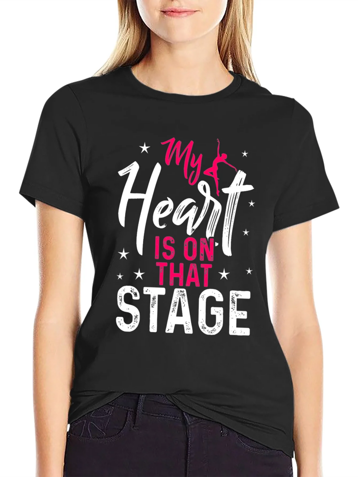 My Heart Is On That Stage T-Shirt product image 5