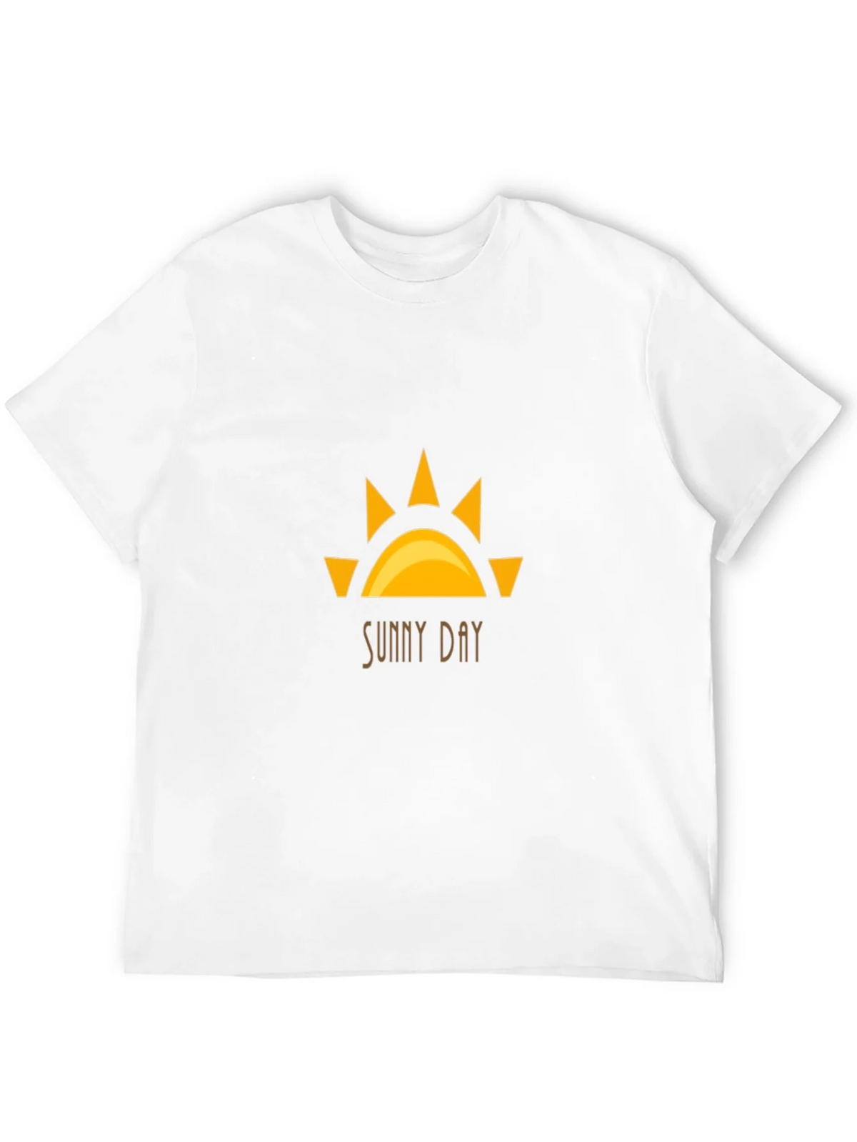 Sunny Day Graphic Tee - Black Cotton T-Shirt product image 3