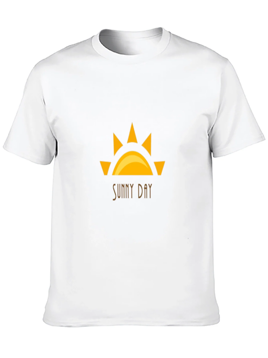 Sunny Day Graphic Tee - Black Cotton T-Shirt product image 12