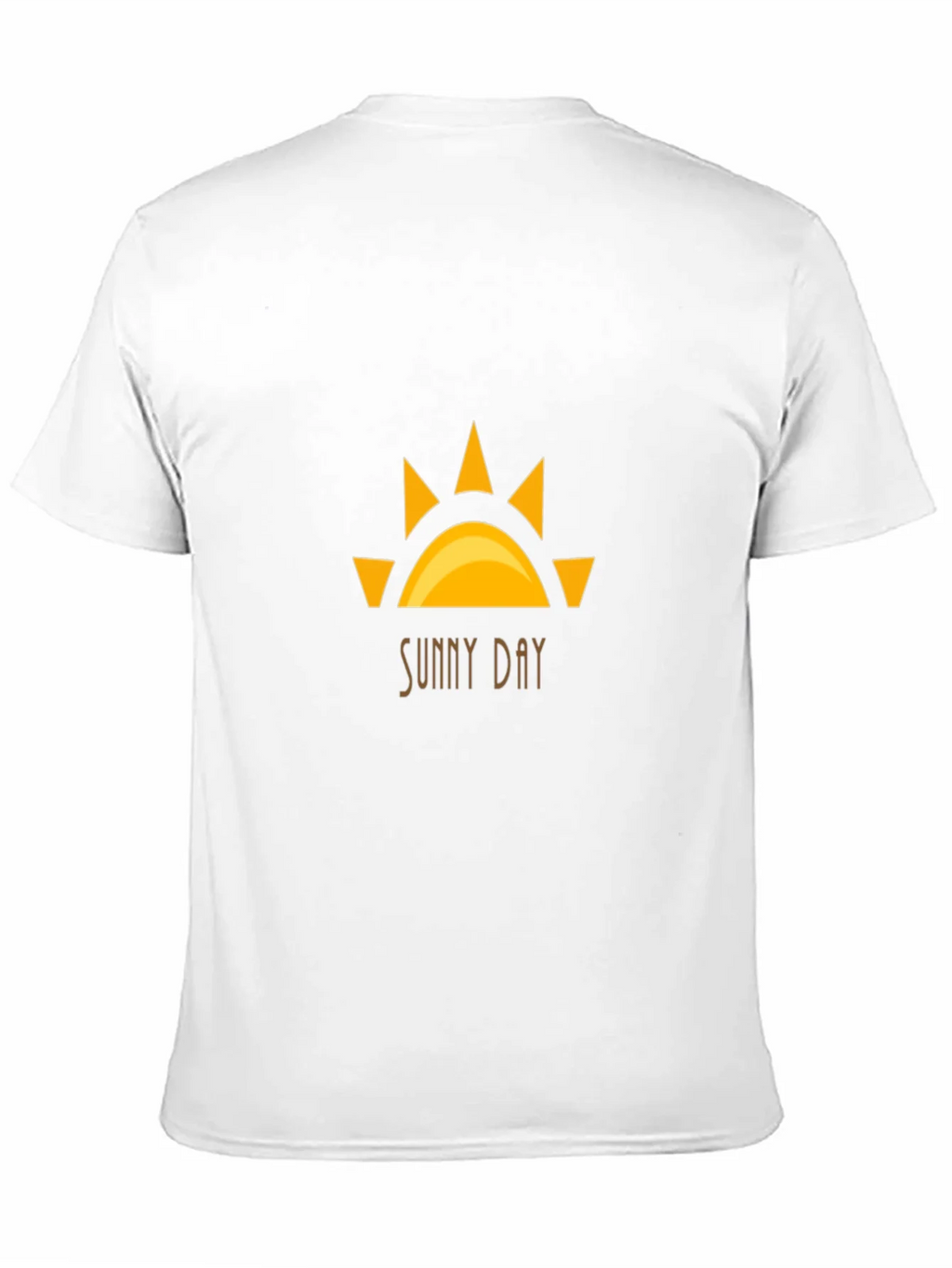 Sunny Day Graphic Tee - Black Cotton T-Shirt product image 2