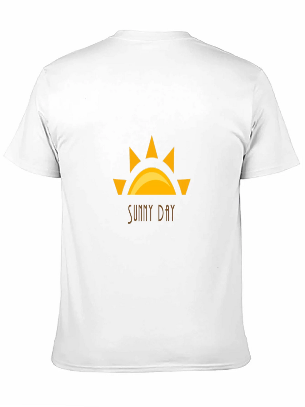 Sunny Day Graphic Tee - Black Cotton T-Shirt product image 2