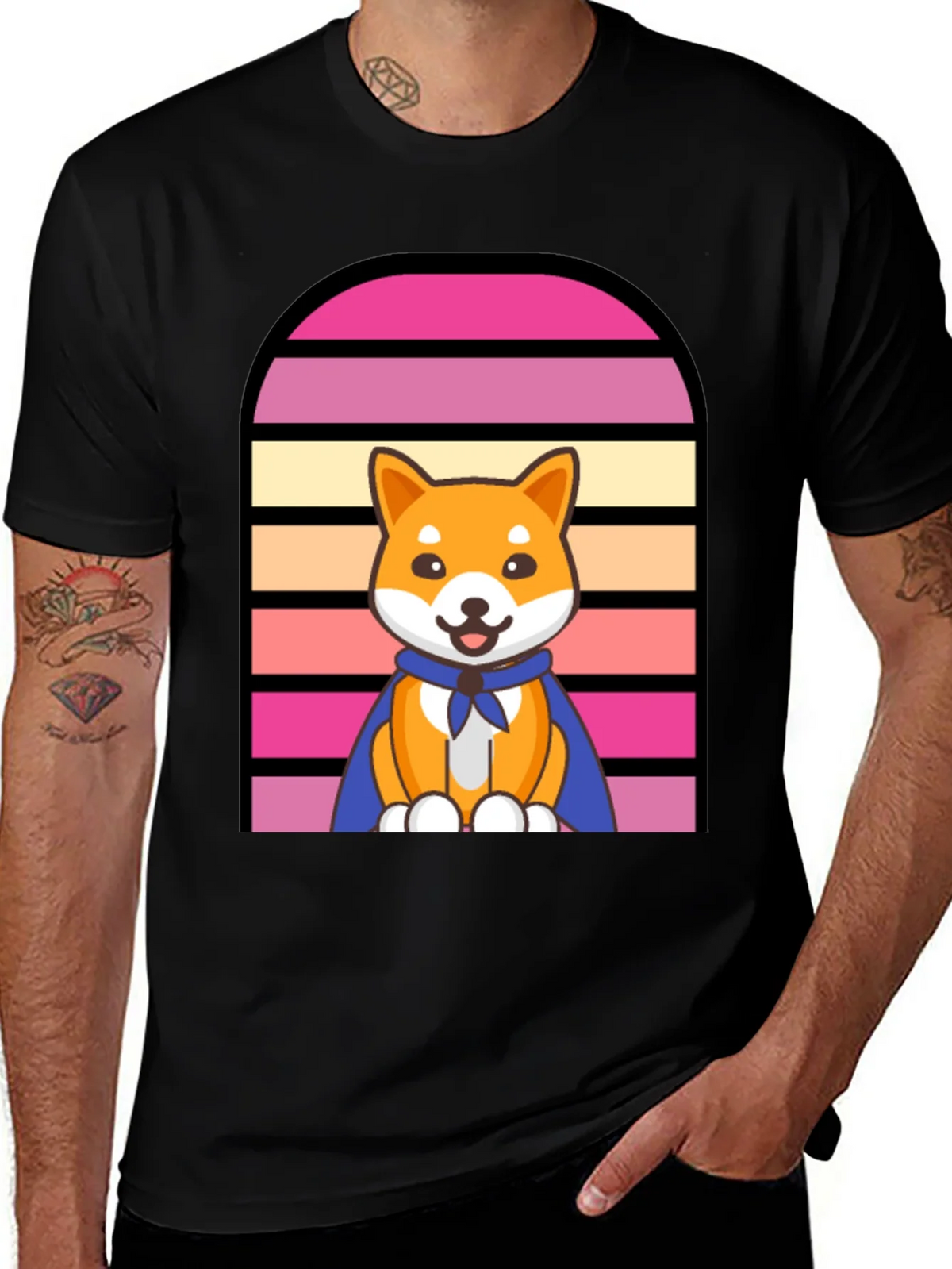 Retro Doge T-Shirt - Cool Comic Style Tee product image 1