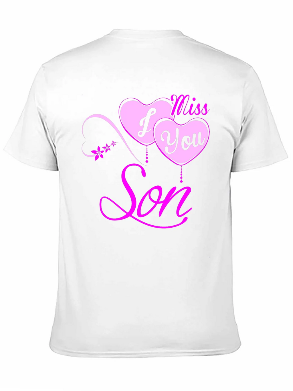 I Miss You Son Black T-Shirt product image 2