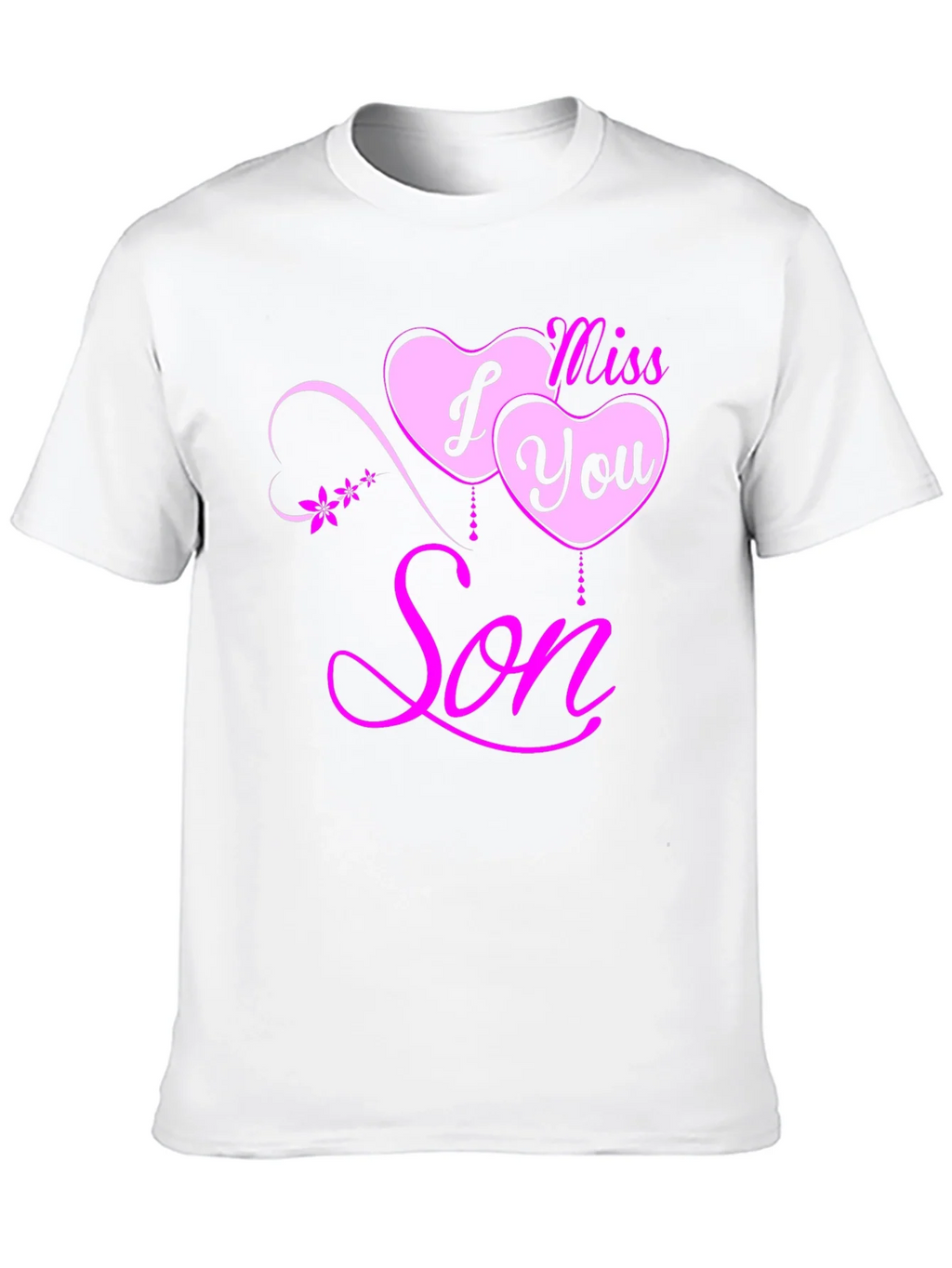 I Miss You Son Black T-Shirt product image 12