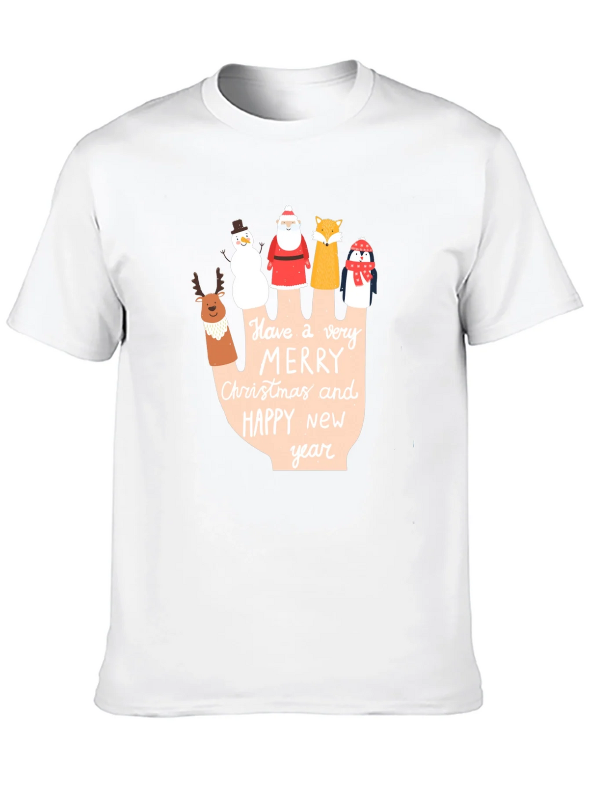 Holiday Cheer T-Shirt: Merry Christmas & Happy New Year product image 12