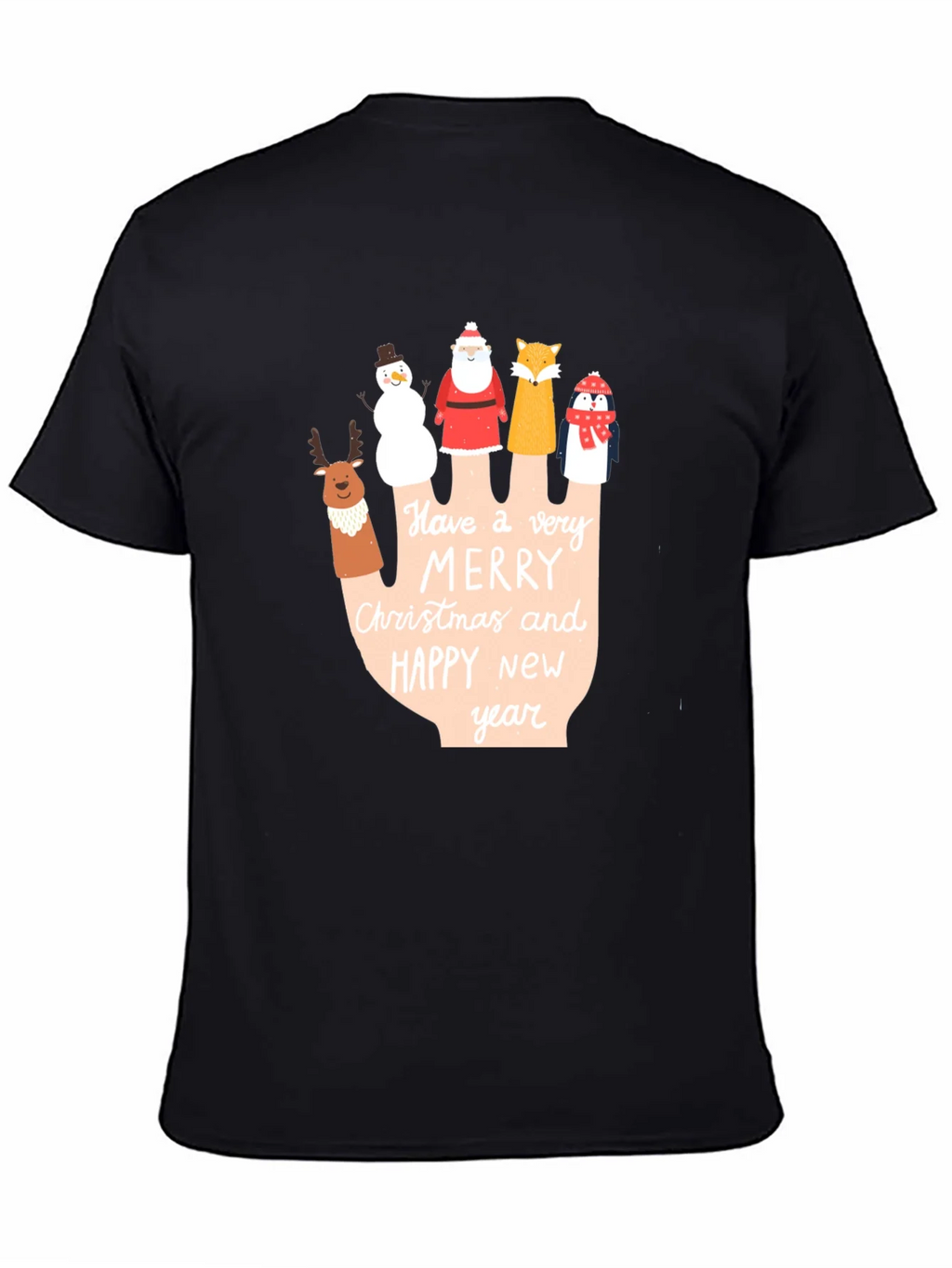 Holiday Cheer T-Shirt: Merry Christmas & Happy New Year product image 7