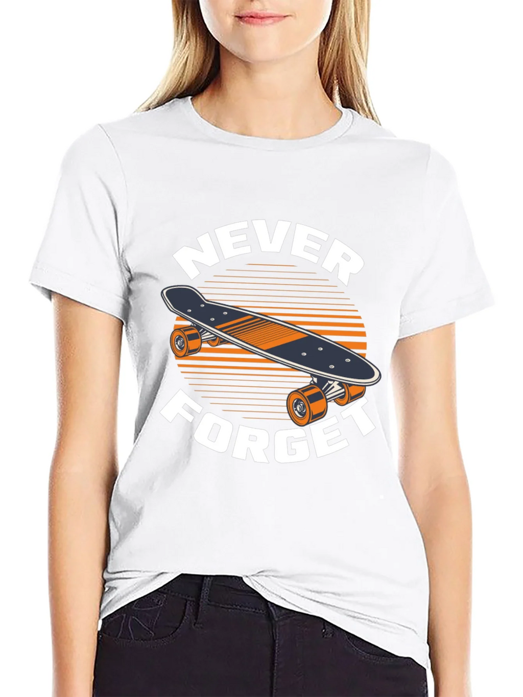 Never Forget Skateboard T-Shirt product image 11