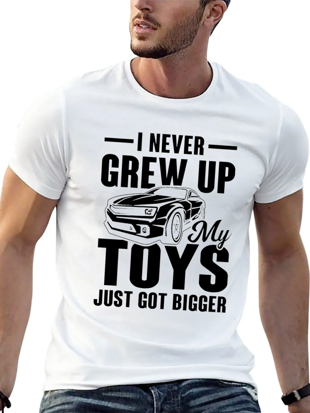 I Never Grew Up T-Shirt: Car Lover Tee product image 4