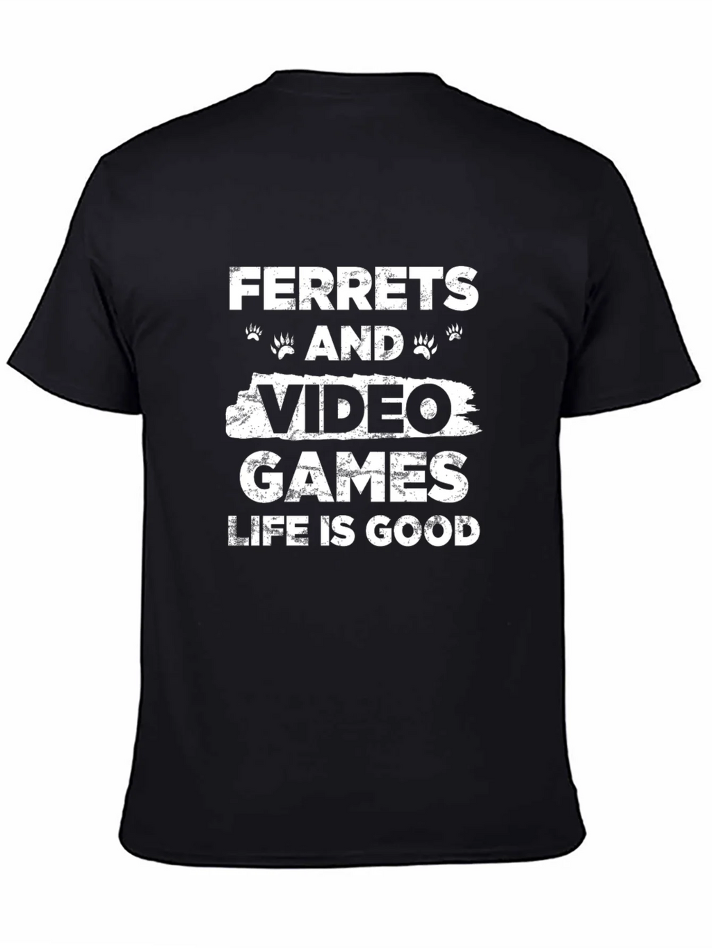 Ferret & Video Game Graphic Tee product image 7