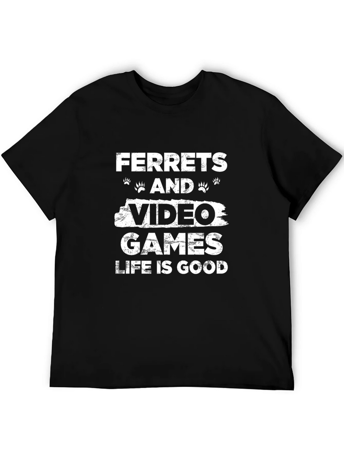 Ferret & Video Game Graphic Tee product image 8