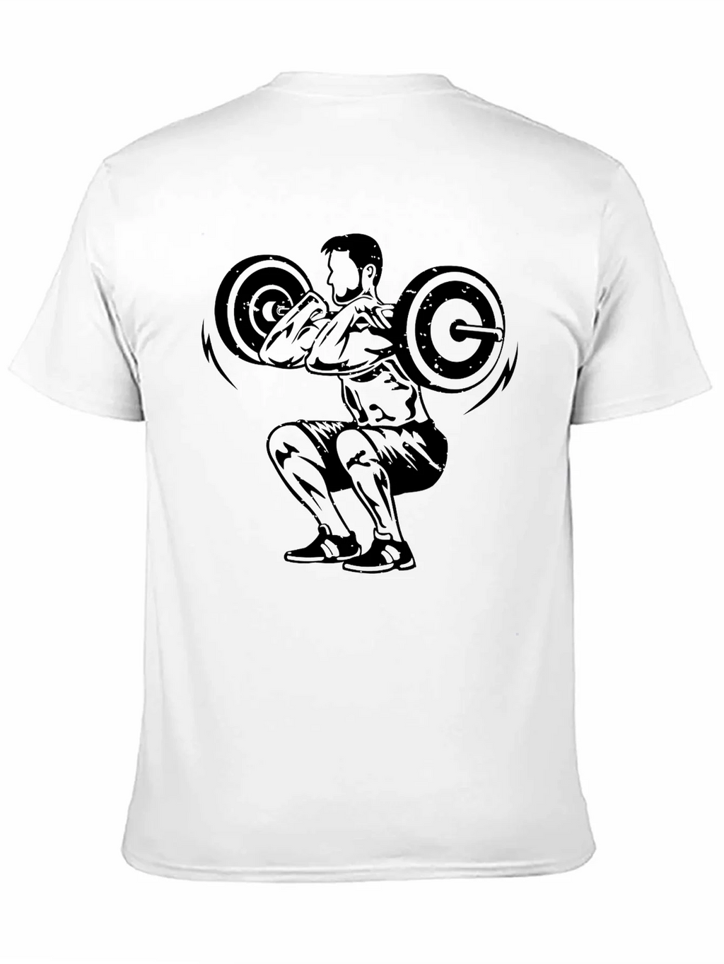 Squat Silhouette Graphic Tee - Black product image 2