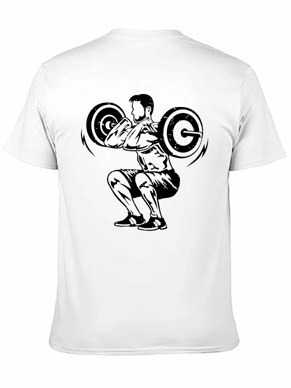 Squat Silhouette Graphic Tee - Black product image 2