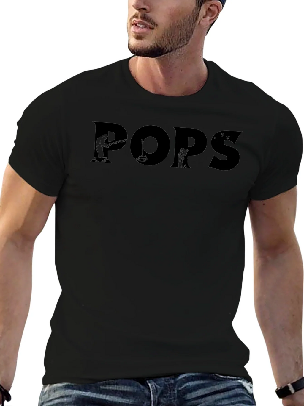 Cool POPS Graphic T-Shirt - Perfect Gift for Dad! product image 9