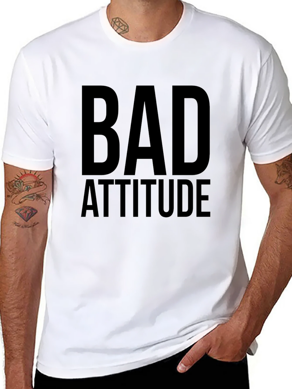 Bad Attitude Graphic T-Shirt product image 10