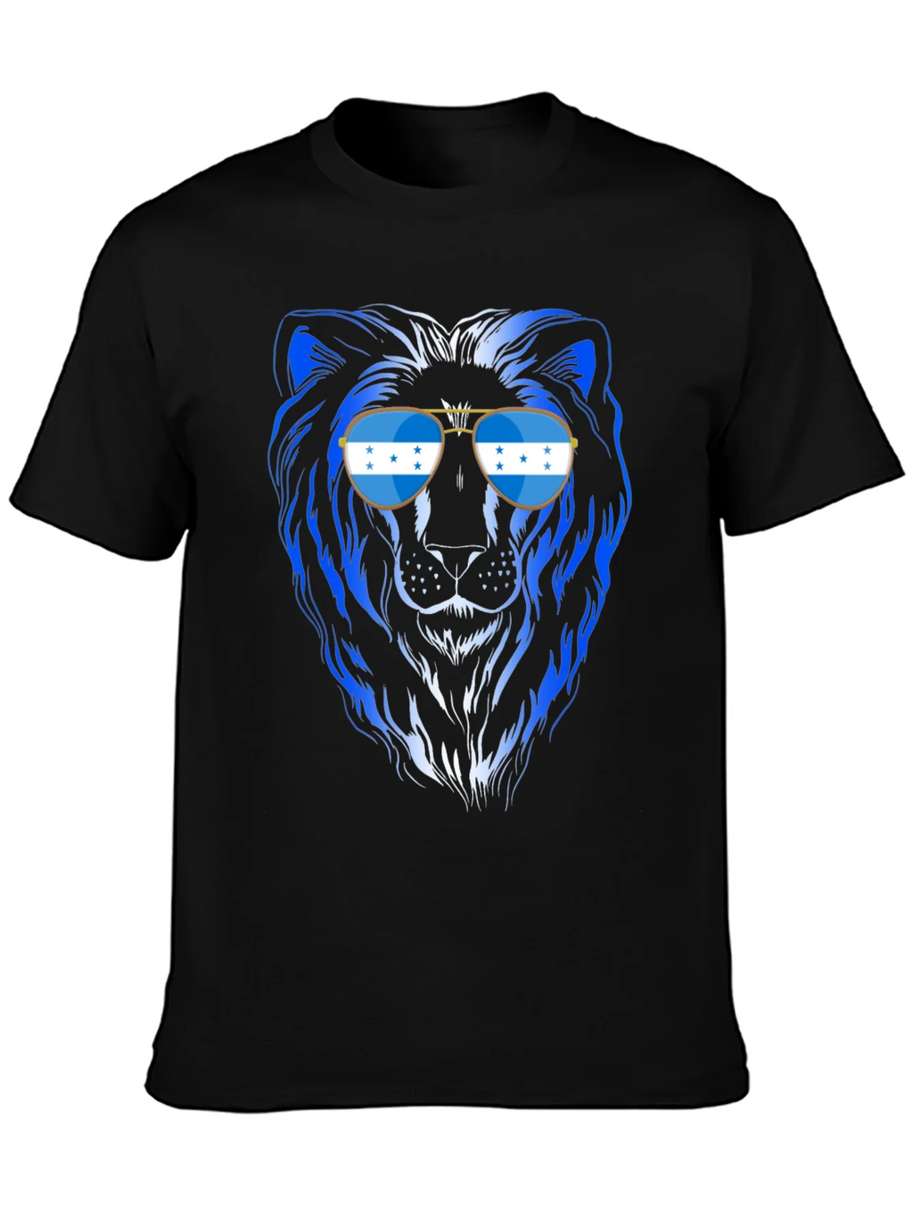 Cool Honduras Lion Sunglasses T-Shirt product image 6