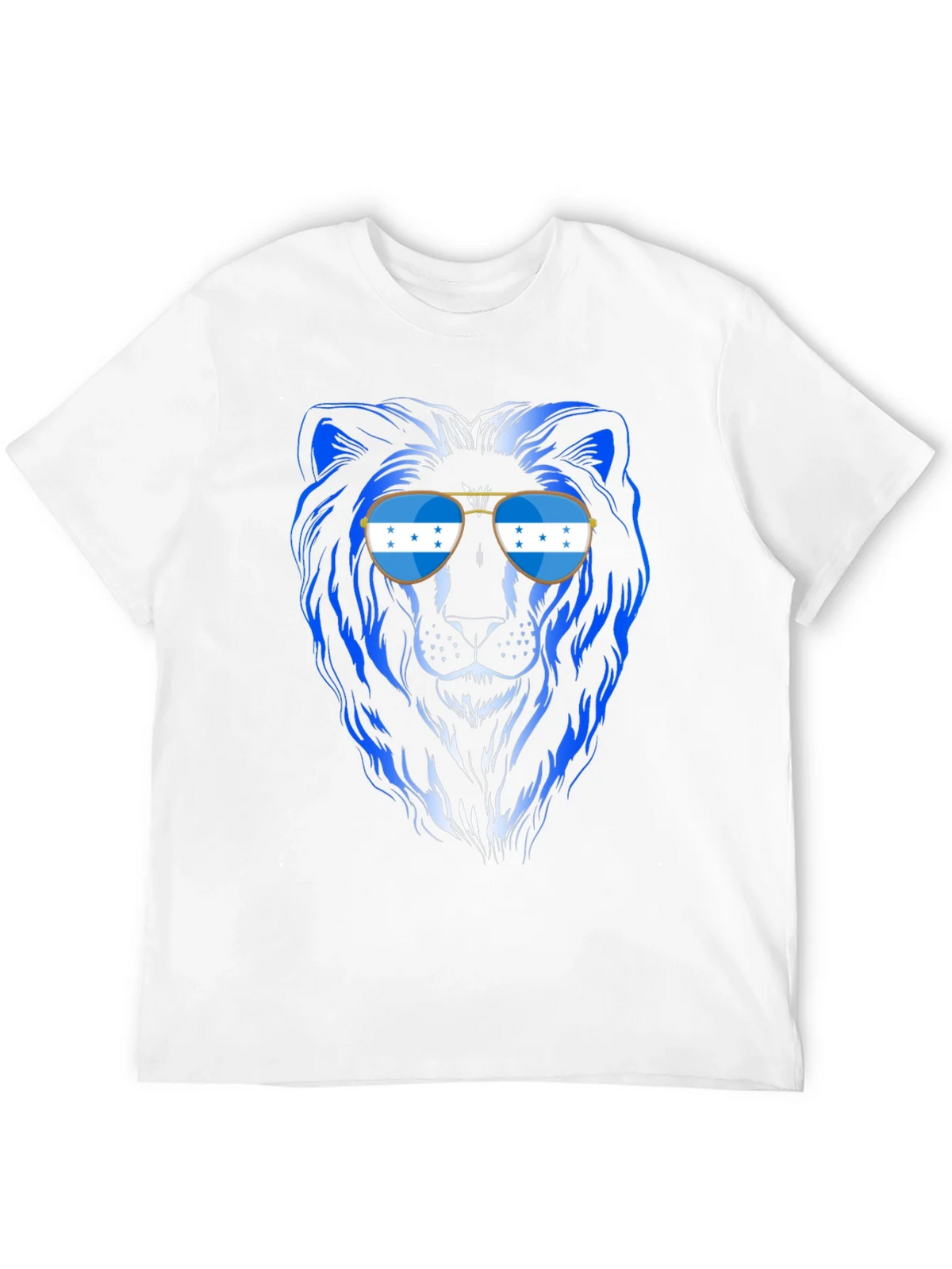 Cool Honduras Lion Sunglasses T-Shirt product image 3