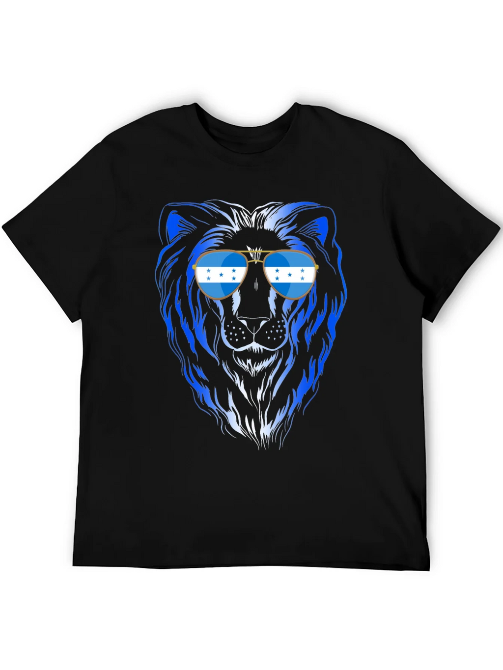 Cool Honduras Lion Sunglasses T-Shirt product image 8