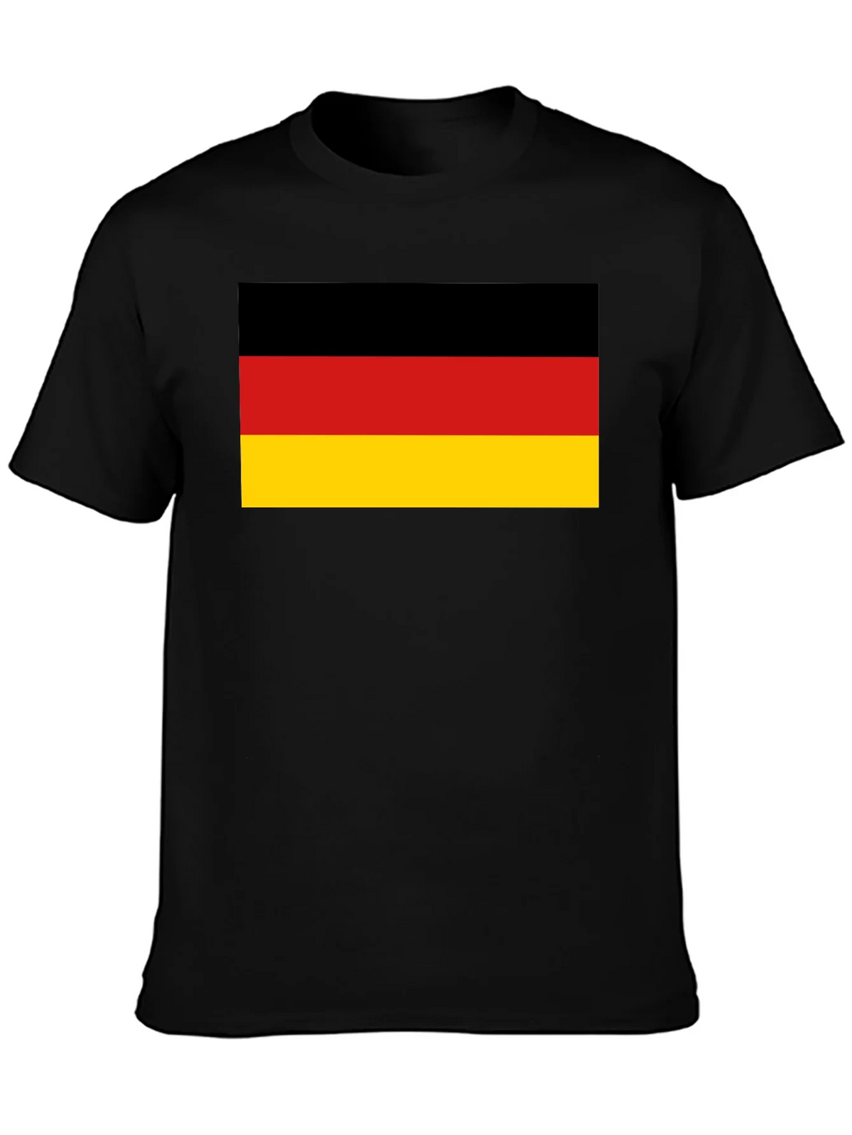 Germany Flag Graphic T-Shirt - Black product image 6