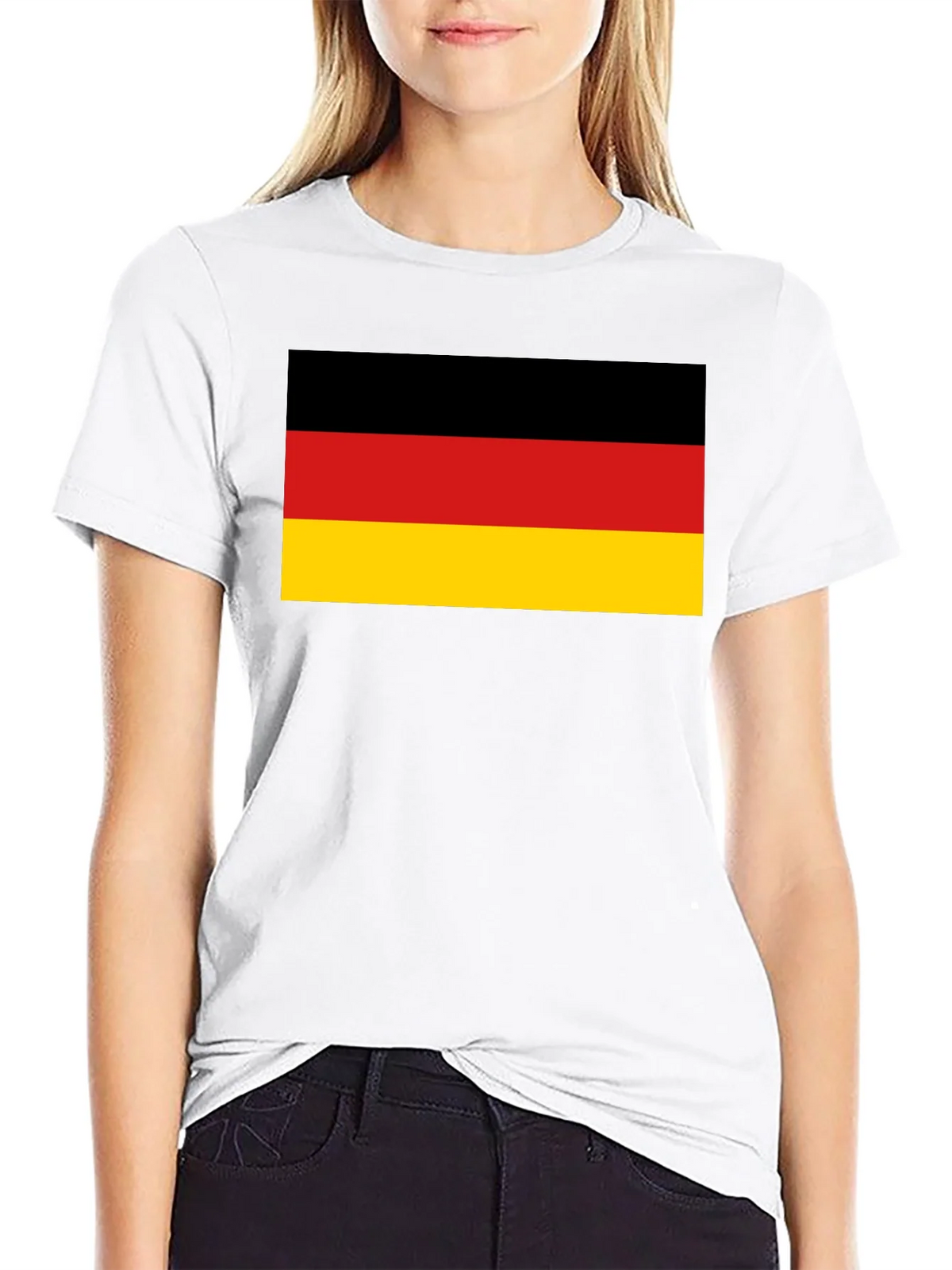 Germany Flag Graphic T-Shirt - Black product image 11