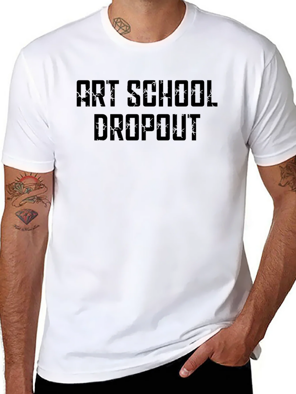 Art School Dropout Graphic T-Shirt product image 10