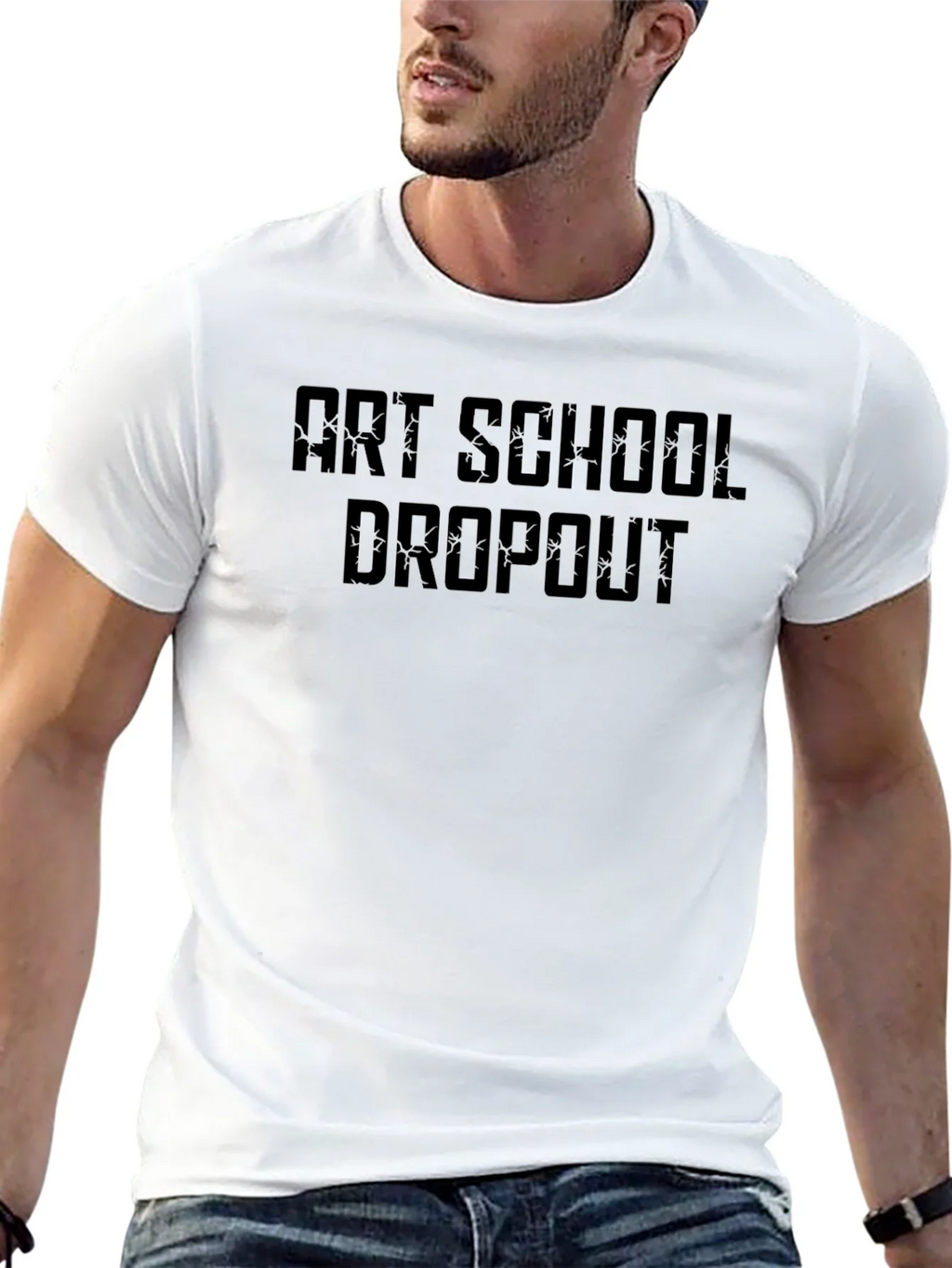Art School Dropout Graphic T-Shirt product image 4
