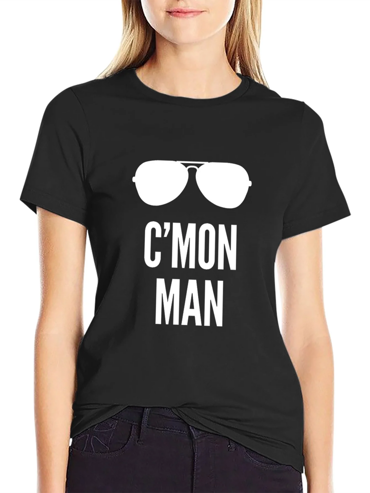 Cmon Man T-Shirt - Aviator Sunglasses Graphic Tee product image 5