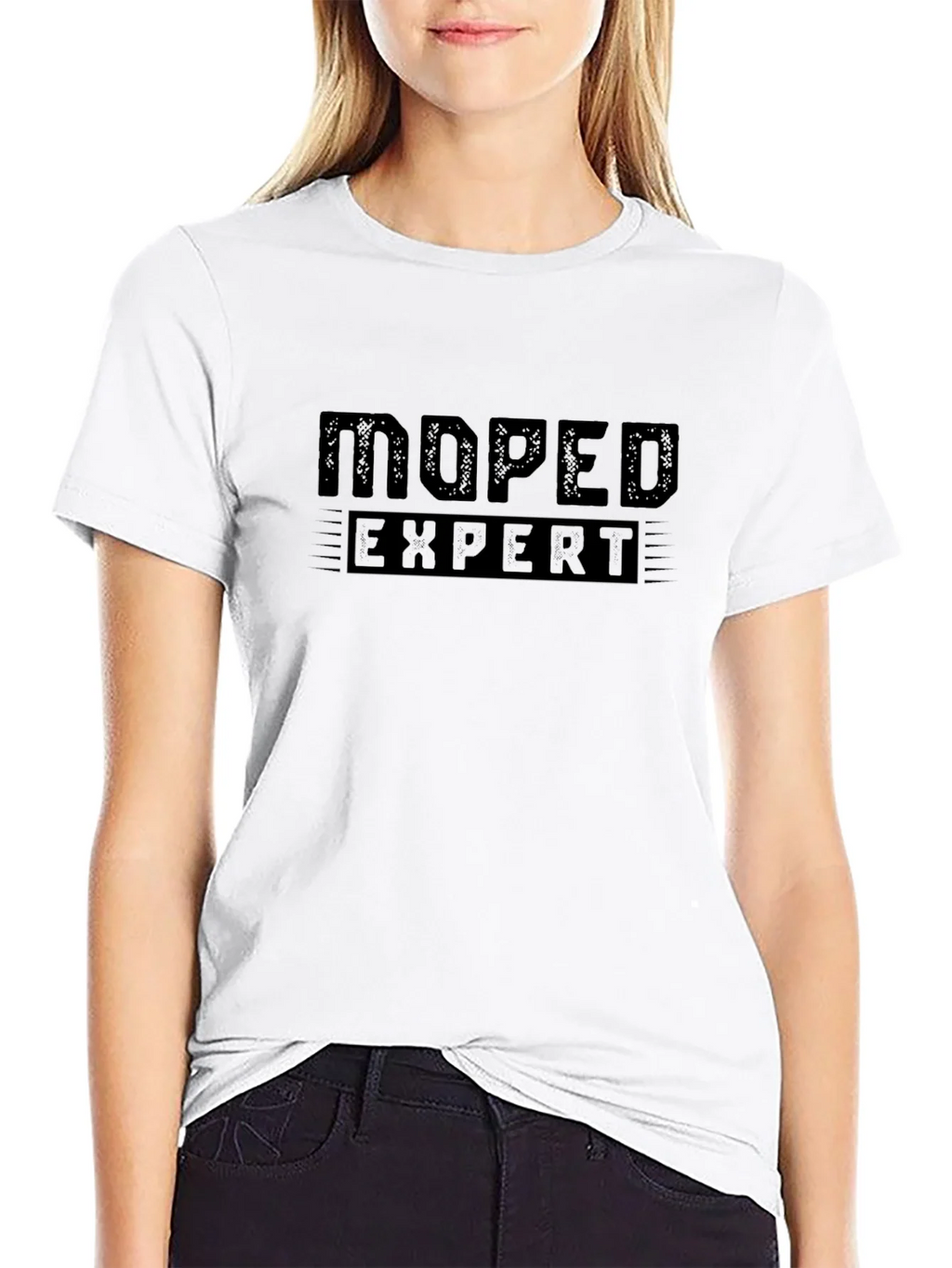 Moped Expert Graphic Tee - Black product image 11